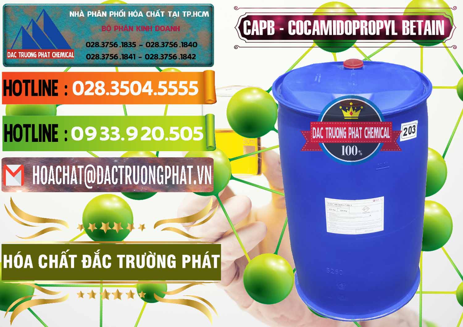 Chuyên bán _ phân phối Cocamidopropyl Betaine - CAPB Tego Indonesia - 0327 - Cung cấp - nhập khẩu hóa chất tại TP.HCM - cungcaphoachat.com.vn