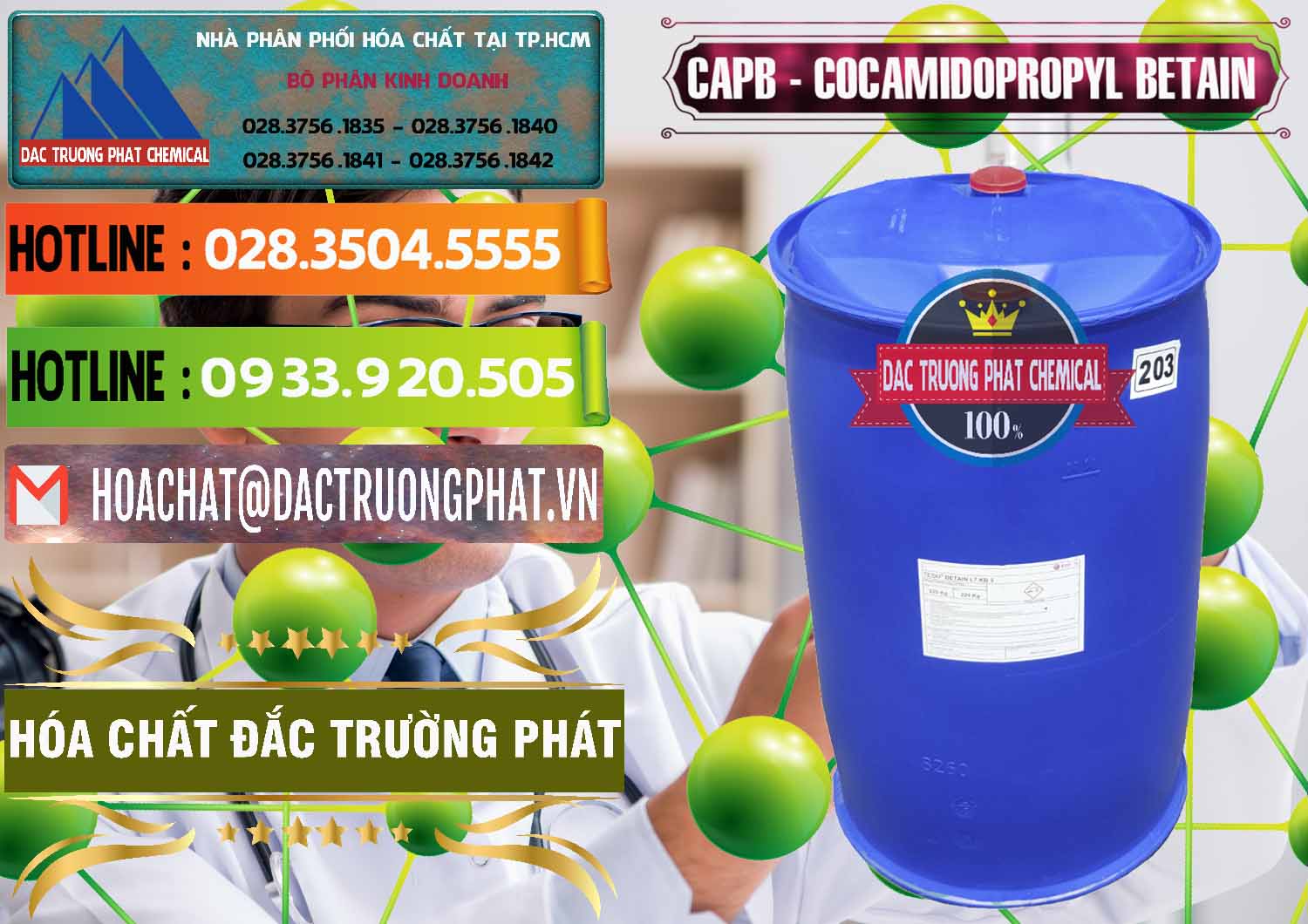 Nơi chuyên cung cấp & bán Cocamidopropyl Betaine - CAPB Tego Indonesia - 0327 - Công ty phân phối và cung cấp hóa chất tại TP.HCM - cungcaphoachat.com.vn