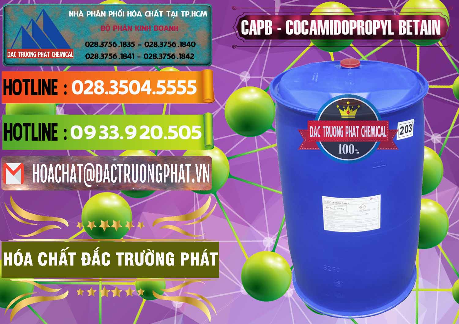 Nơi chuyên cung ứng ( bán ) Cocamidopropyl Betaine - CAPB Tego Indonesia - 0327 - Nơi chuyên bán - cung cấp hóa chất tại TP.HCM - cungcaphoachat.com.vn