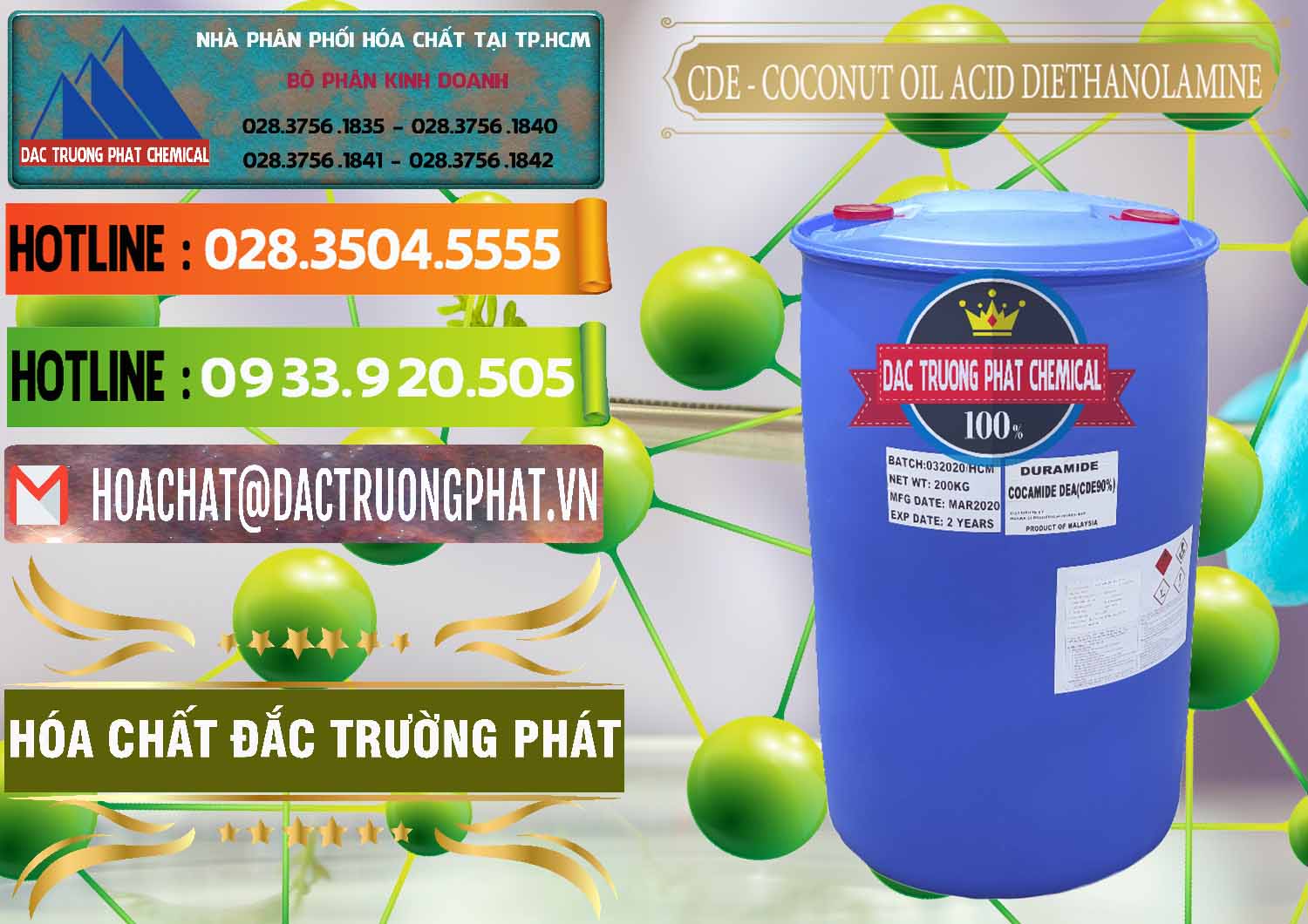 Cty cung ứng _ bán CDE - Coconut Oil Acid Diethanolamine Mã Lai Malaysia - 0311 - Công ty chuyên cung cấp & nhập khẩu hóa chất tại TP.HCM - cungcaphoachat.com.vn