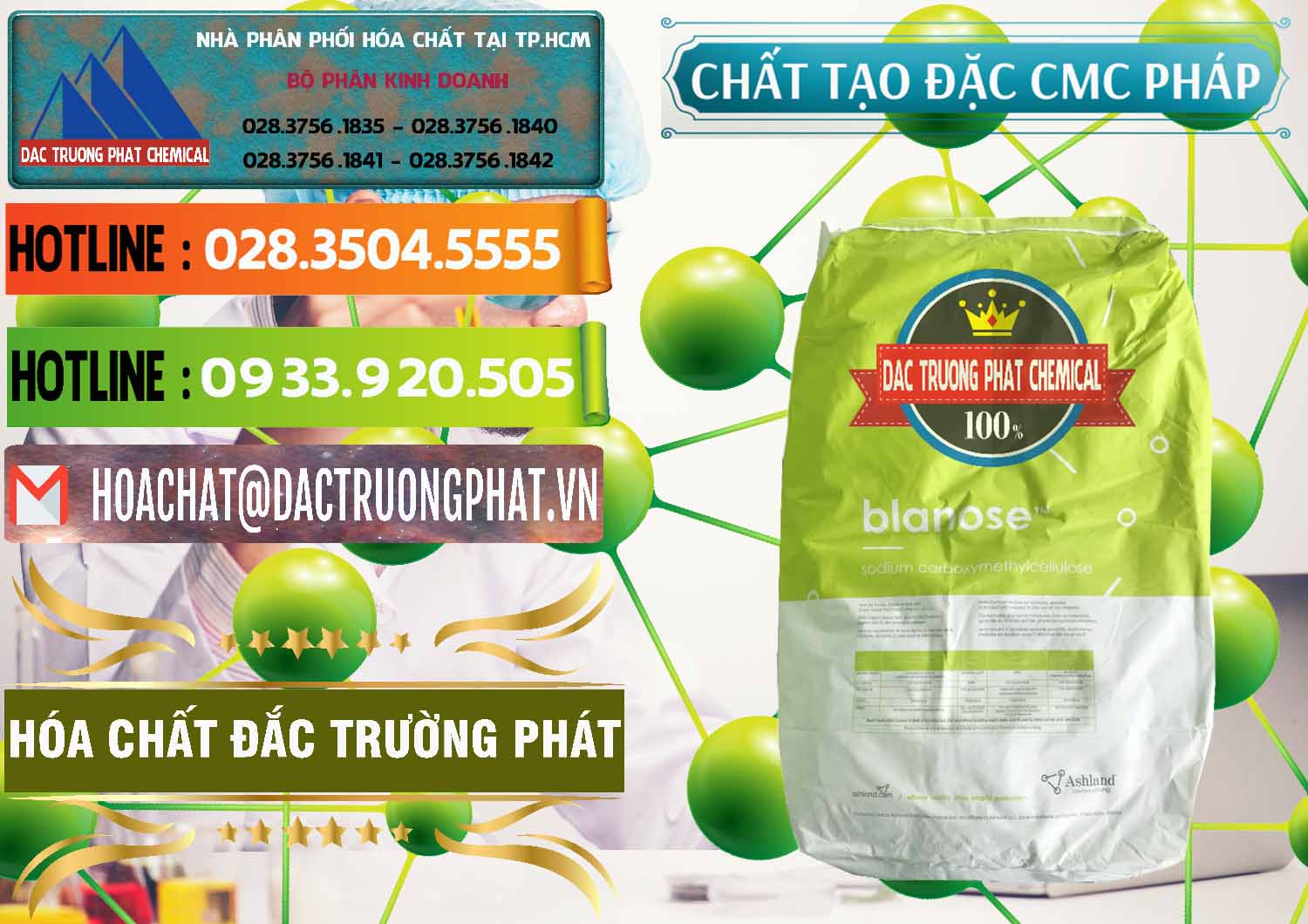 Cty cung cấp _ bán Chất Tạo Đặc CMC - Carboxyl Methyl Cellulose Pháp France - 0394 - Cung cấp và phân phối hóa chất tại TP.HCM - cungcaphoachat.com.vn