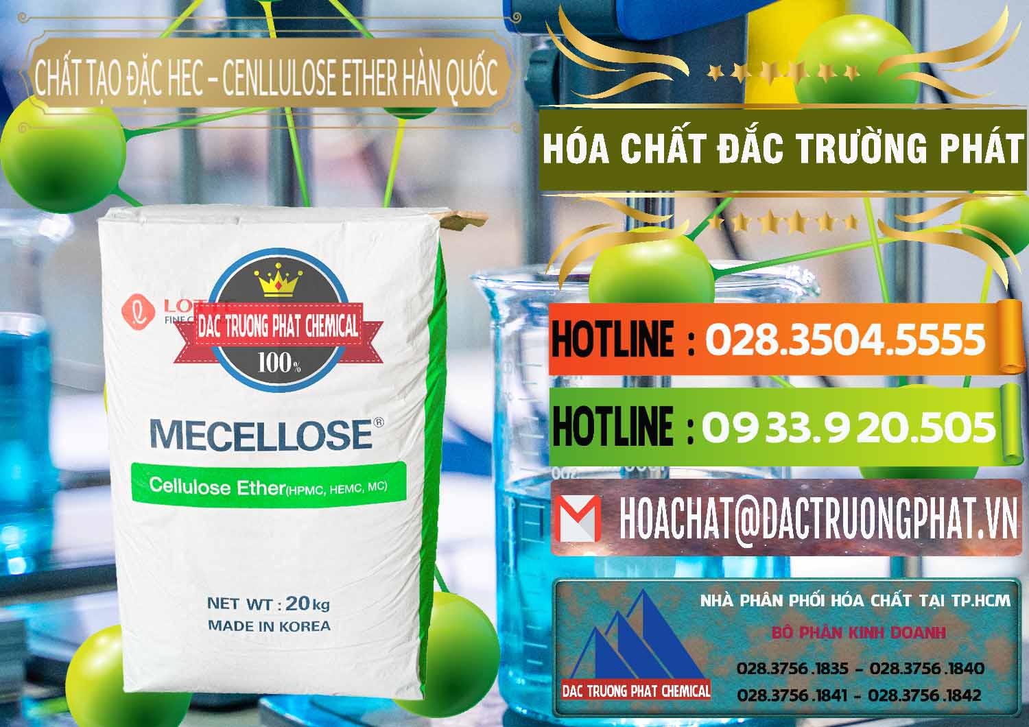 Nơi chuyên cung cấp & bán Chất Tạo Đặc Hec Mecellose – Cenllulose Ether Lotte Hàn Quốc Korea - 0050 - Nhà phân phối ( kinh doanh ) hóa chất tại TP.HCM - cungcaphoachat.com.vn