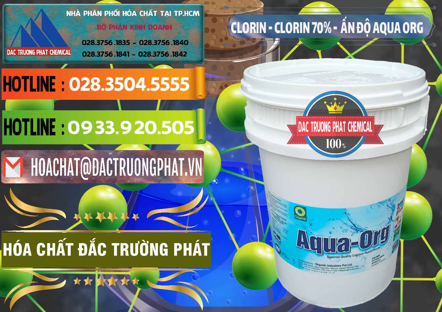 Cty chuyên phân phối _ bán Chlorine – Clorin Ấn Độ Aqua ORG Organic India - 0051 - Nơi chuyên cung cấp và bán hóa chất tại TP.HCM - cungcaphoachat.com.vn
