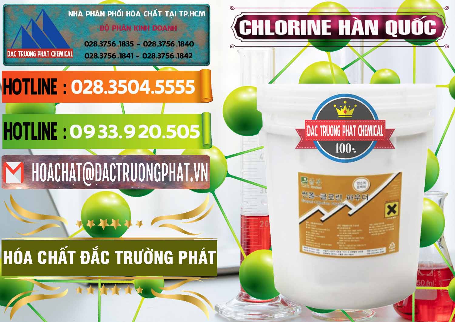 Nhà nhập khẩu _ bán Chlorine – Clorin 70% Hàn Quốc Korea - 0345 - Nhà cung cấp _ nhập khẩu hóa chất tại TP.HCM - cungcaphoachat.com.vn