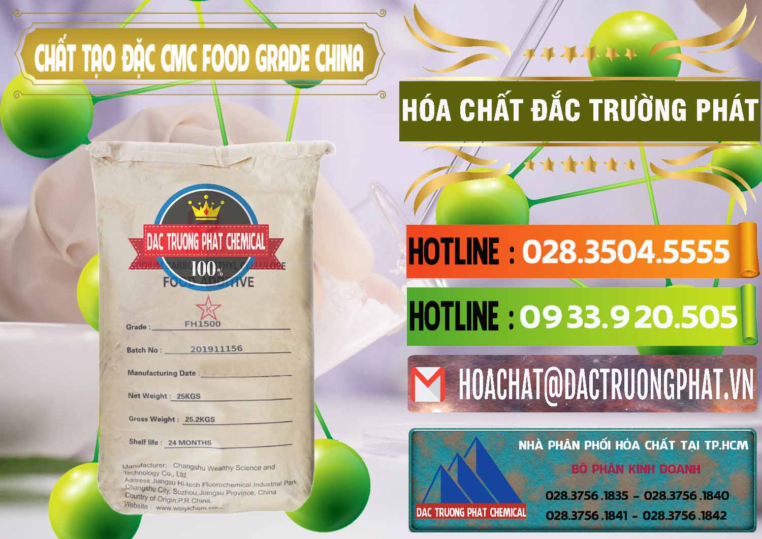 Công ty chuyên kinh doanh - bán Chất Tạo Đặc CMC Wealthy Food Grade Trung Quốc China - 0426 - Nơi chuyên bán - cung cấp hóa chất tại TP.HCM - cungcaphoachat.com.vn