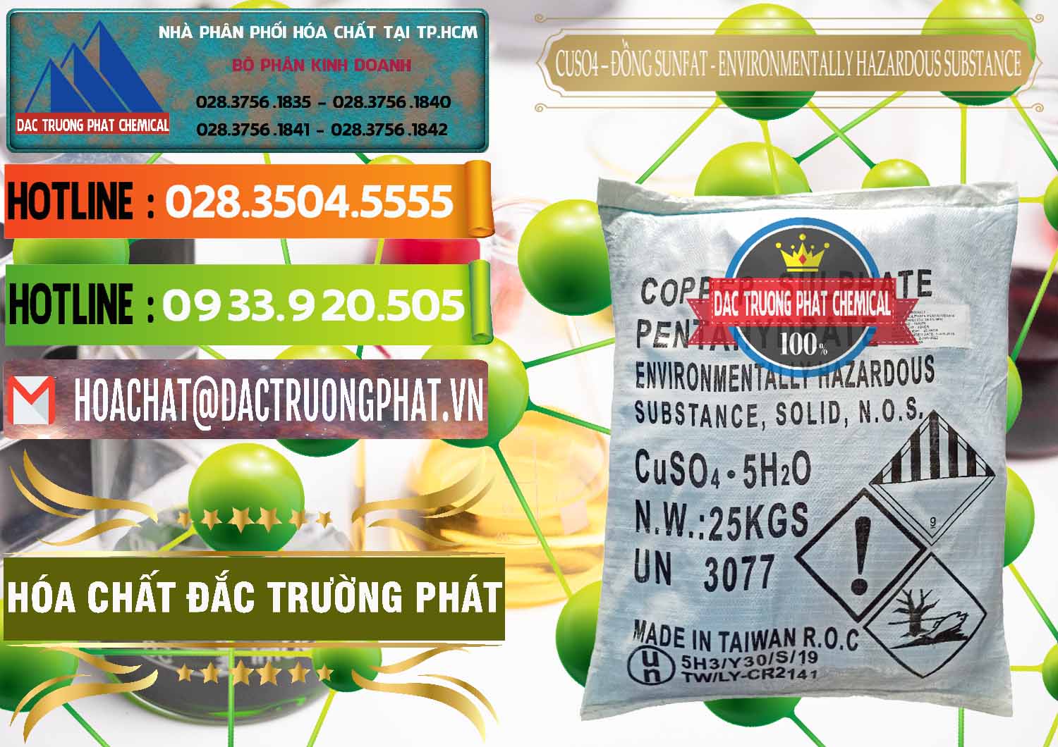 Bán & cung cấp CuSO4 – Đồng Sunfat Đài Loan Taiwan - 0059 - Công ty cung cấp và bán hóa chất tại TP.HCM - cungcaphoachat.com.vn