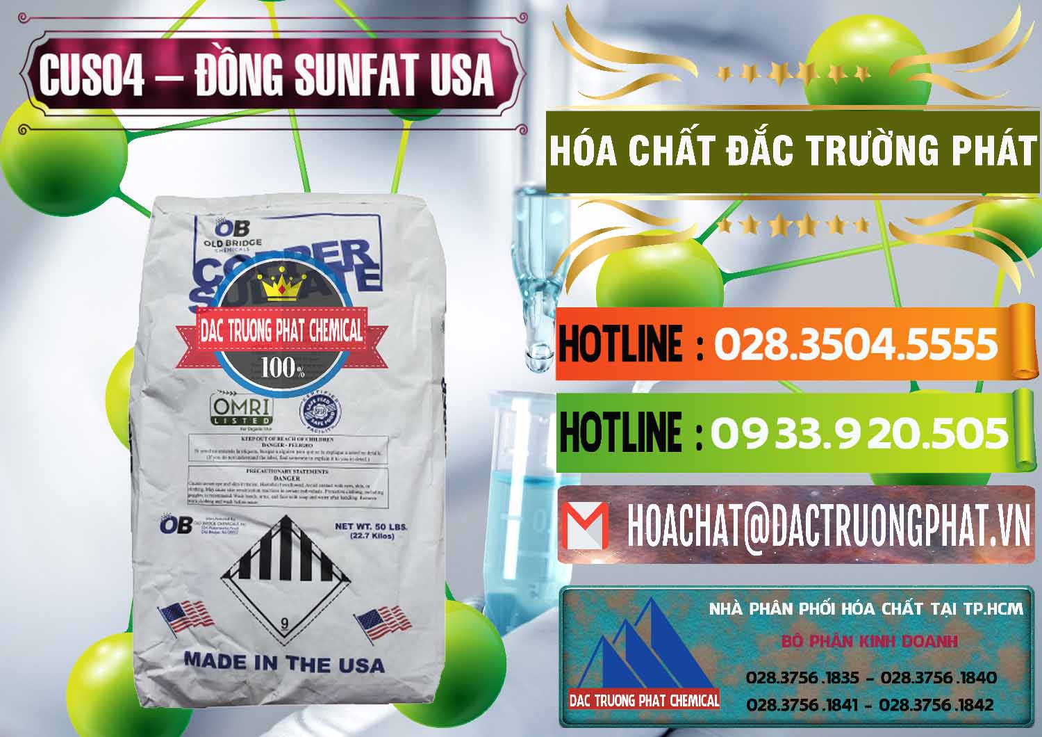 Đơn vị bán - cung ứng CuSO4 – Đồng Sunfat Mỹ USA - 0479 - Đơn vị cung ứng _ phân phối hóa chất tại TP.HCM - cungcaphoachat.com.vn