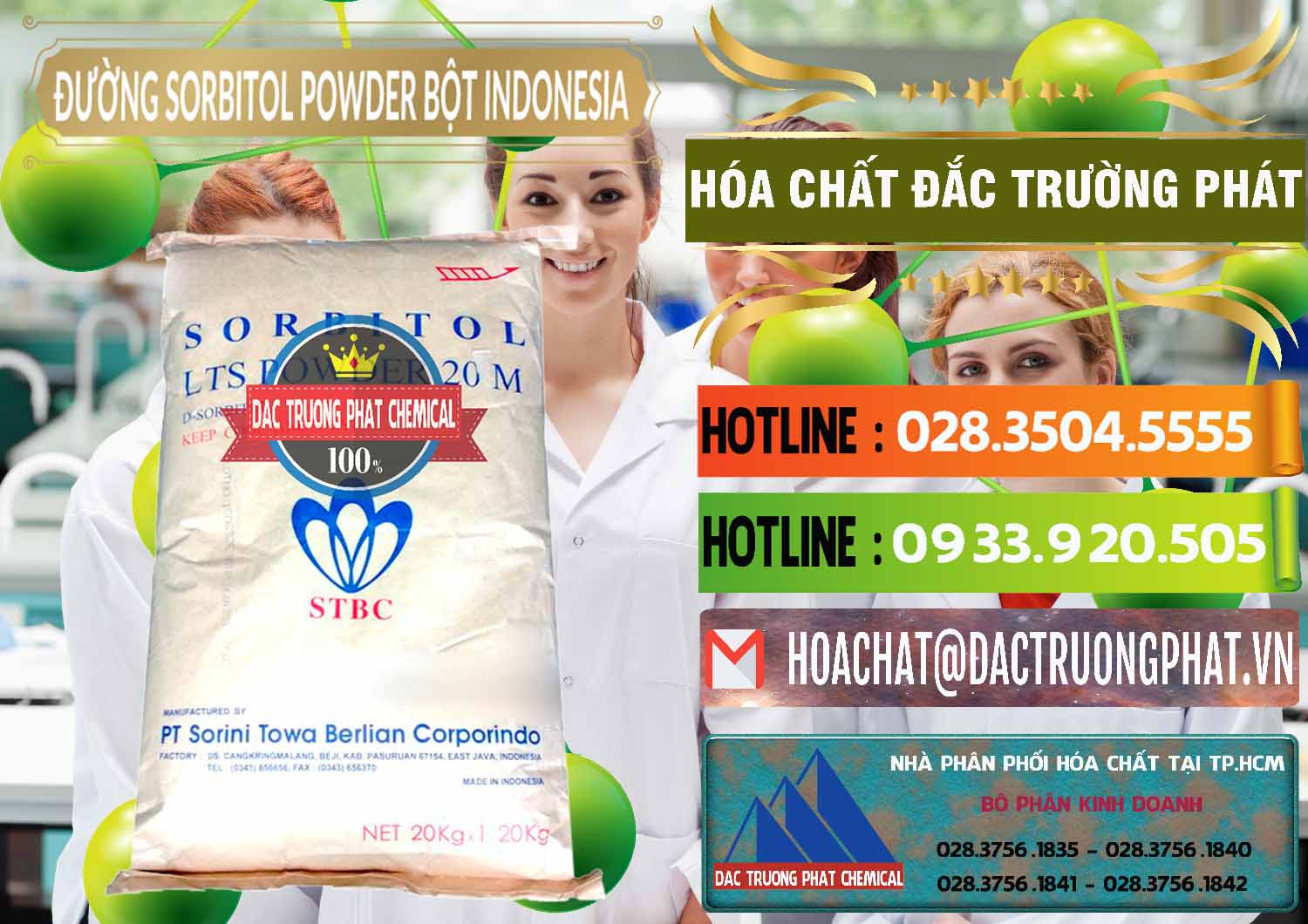 Nơi bán & cung ứng D-Sorbitol Bột - C6H14O6 Food Grade Indonesia - 0320 - Nơi cung cấp ( kinh doanh ) hóa chất tại TP.HCM - cungcaphoachat.com.vn