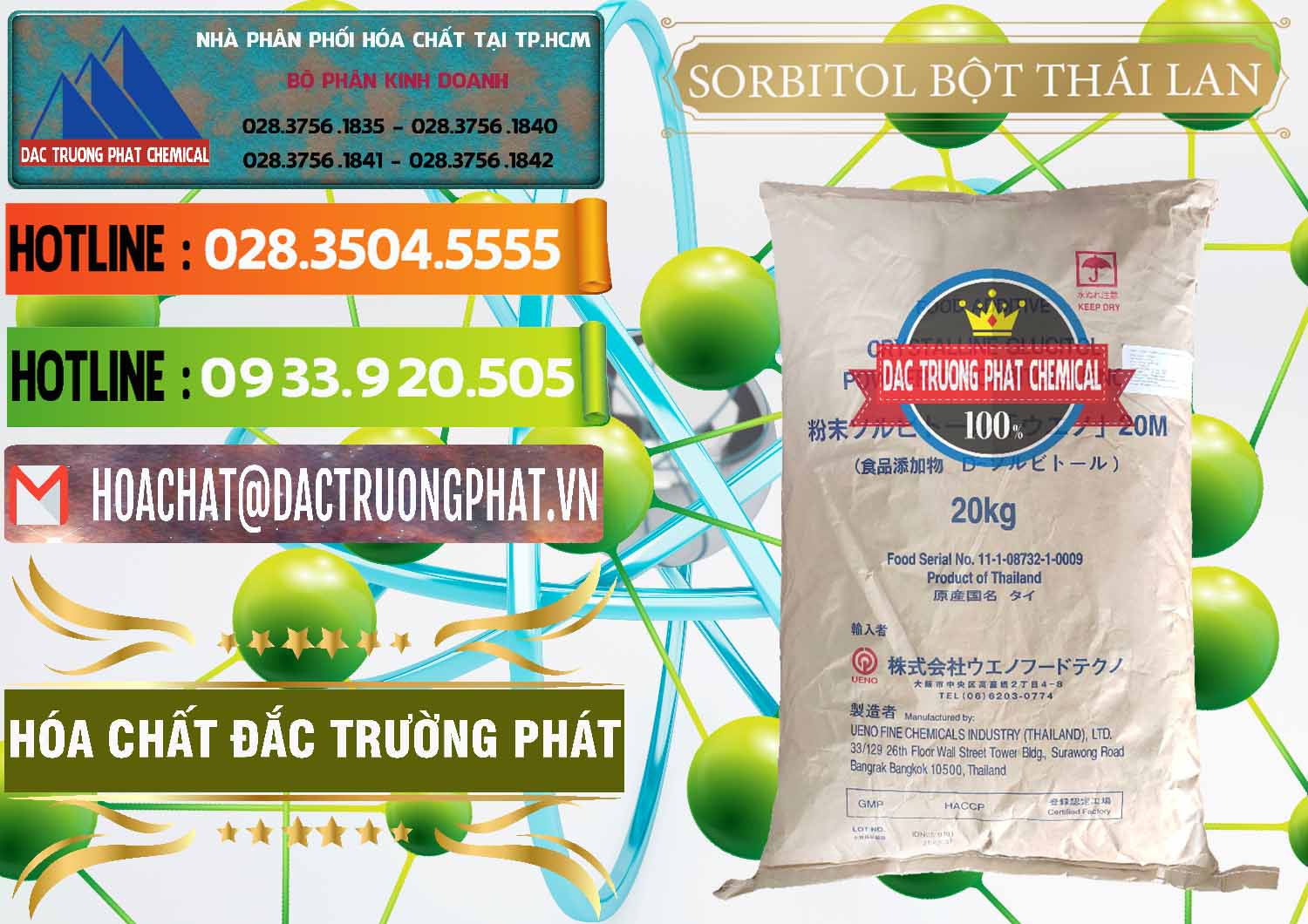 Đơn vị chuyên bán _ phân phối D-Sorbitol Bột - C6H14O6 Food Grade Thái Lan Thailand - 0322 - Nơi chuyên kinh doanh - cung cấp hóa chất tại TP.HCM - cungcaphoachat.com.vn