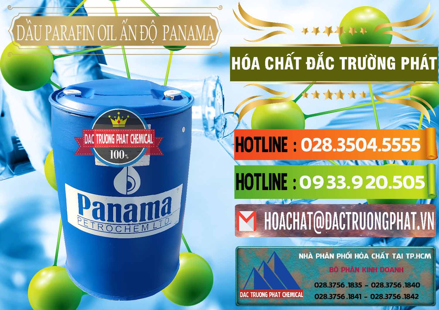 Nơi kinh doanh _ bán Dầu Parafin Oil Panama Ấn Độ India - 0061 - Bán _ cung cấp hóa chất tại TP.HCM - cungcaphoachat.com.vn