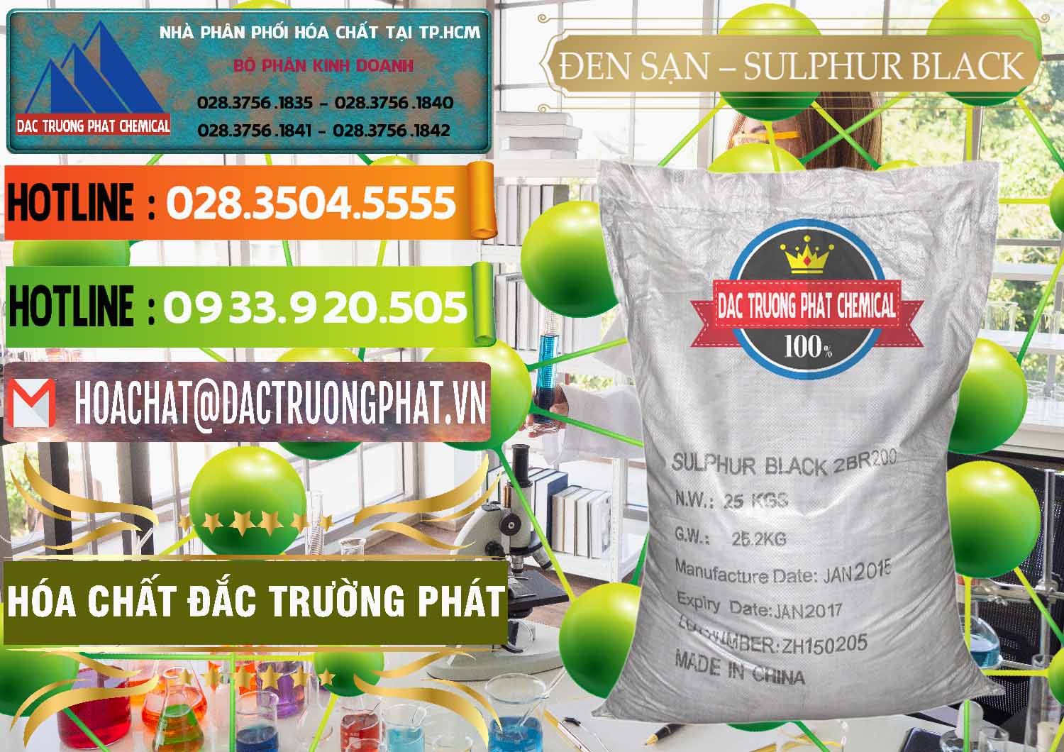 Cty cung ứng - bán Đen Sạn – Sulphur Black Trung Quốc China - 0062 - Phân phối và cung cấp hóa chất tại TP.HCM - cungcaphoachat.com.vn