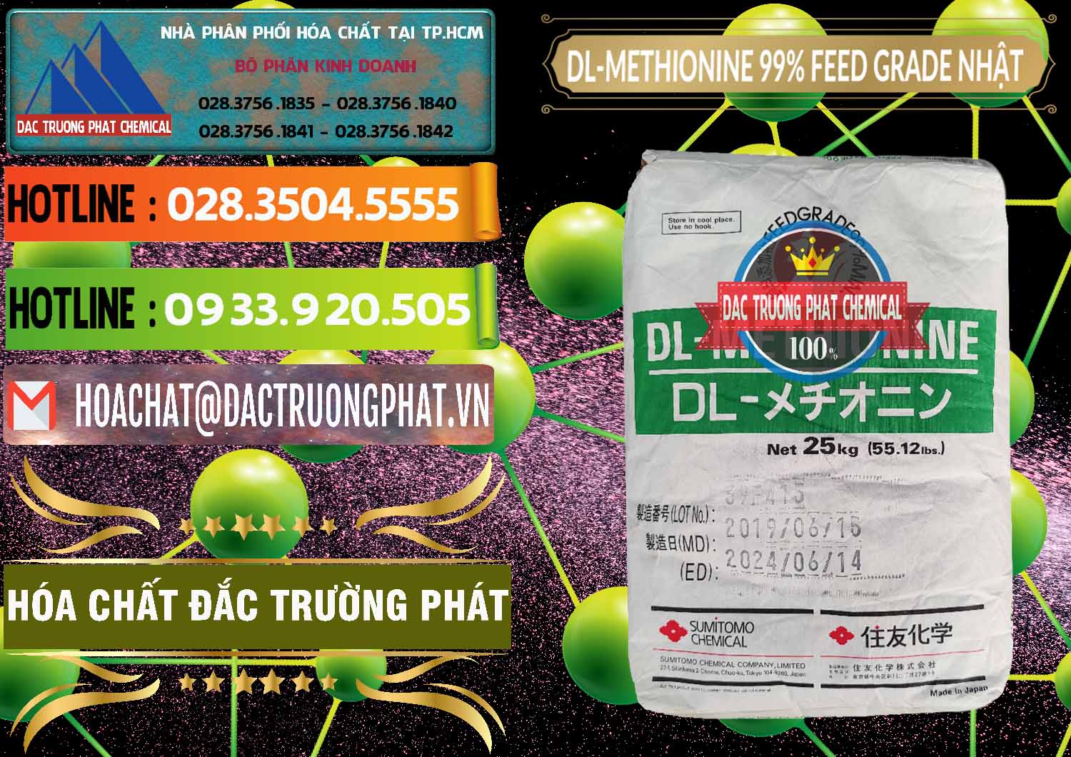 Bán _ cung ứng DL-Methionine - C5H11NO2S Feed Grade Sumitomo Nhật Bản Japan - 0313 - Cty nhập khẩu ( phân phối ) hóa chất tại TP.HCM - cungcaphoachat.com.vn