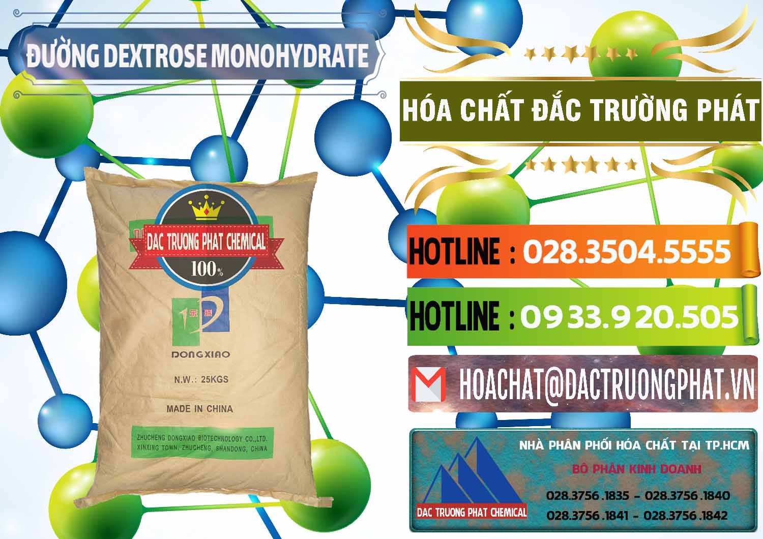 Công ty cung cấp và bán Đường Dextrose Monohydrate Food Grade Dongxiao Trung Quốc China - 0063 - Cty cung cấp - phân phối hóa chất tại TP.HCM - cungcaphoachat.com.vn