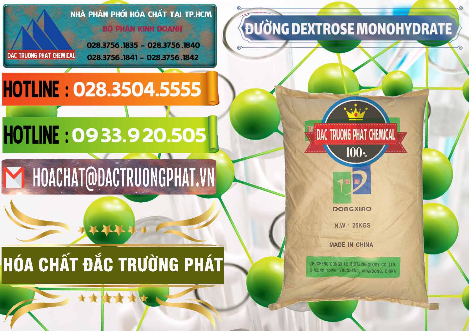 Cty phân phối & bán Đường Dextrose Monohydrate Food Grade Dongxiao Trung Quốc China - 0063 - Công ty chuyên bán - phân phối hóa chất tại TP.HCM - cungcaphoachat.com.vn