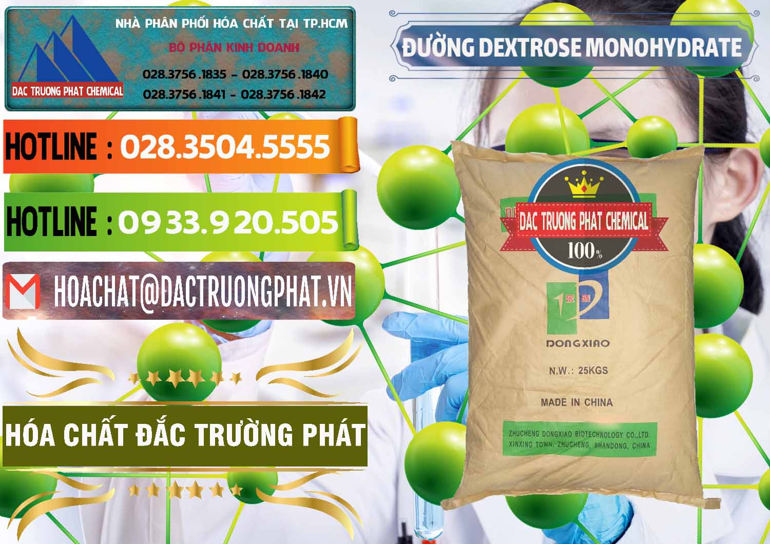 Cung ứng - bán Đường Dextrose Monohydrate Food Grade Dongxiao Trung Quốc China - 0063 - Cty kinh doanh và phân phối hóa chất tại TP.HCM - cungcaphoachat.com.vn