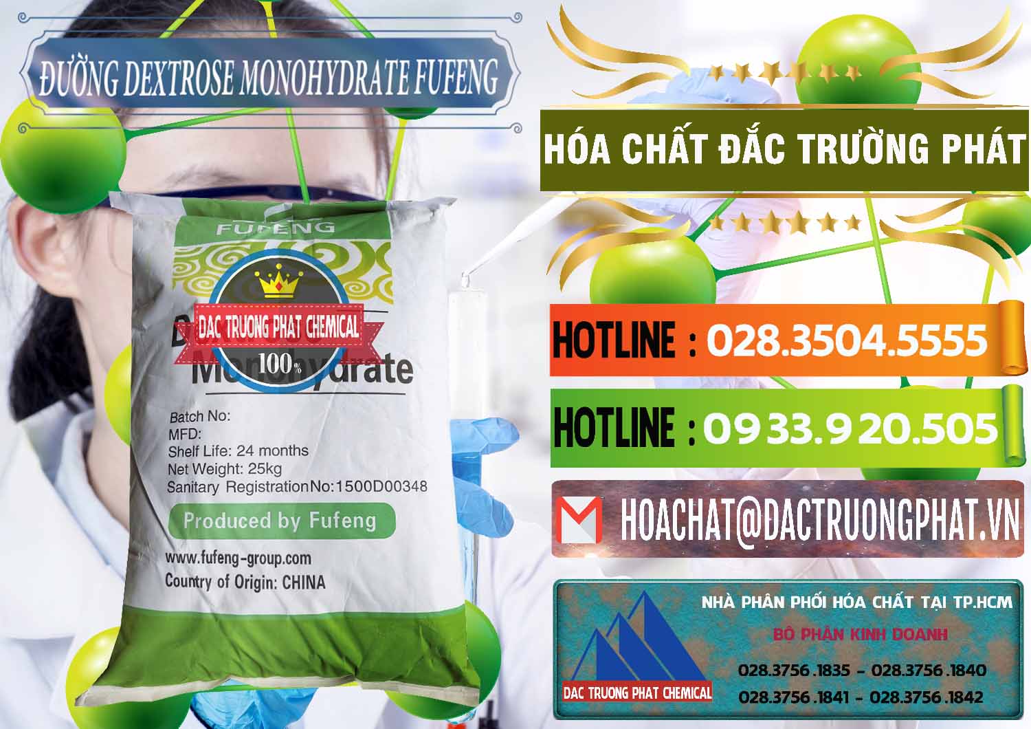 Cung ứng và bán Đường Dextrose Monohydrate Food Grade Fufeng Trung Quốc China - 0223 - Nhà phân phối _ cung cấp hóa chất tại TP.HCM - cungcaphoachat.com.vn