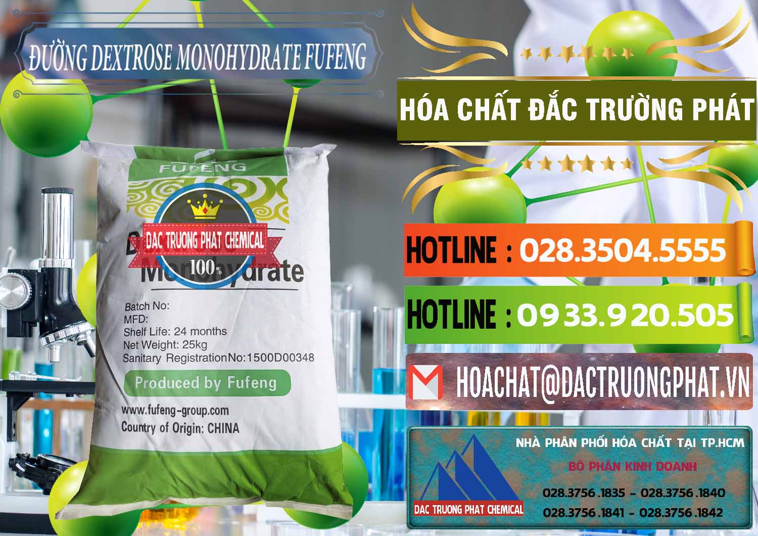 Chuyên bán và cung cấp Đường Dextrose Monohydrate Food Grade Fufeng Trung Quốc China - 0223 - Nhà cung cấp và bán hóa chất tại TP.HCM - cungcaphoachat.com.vn