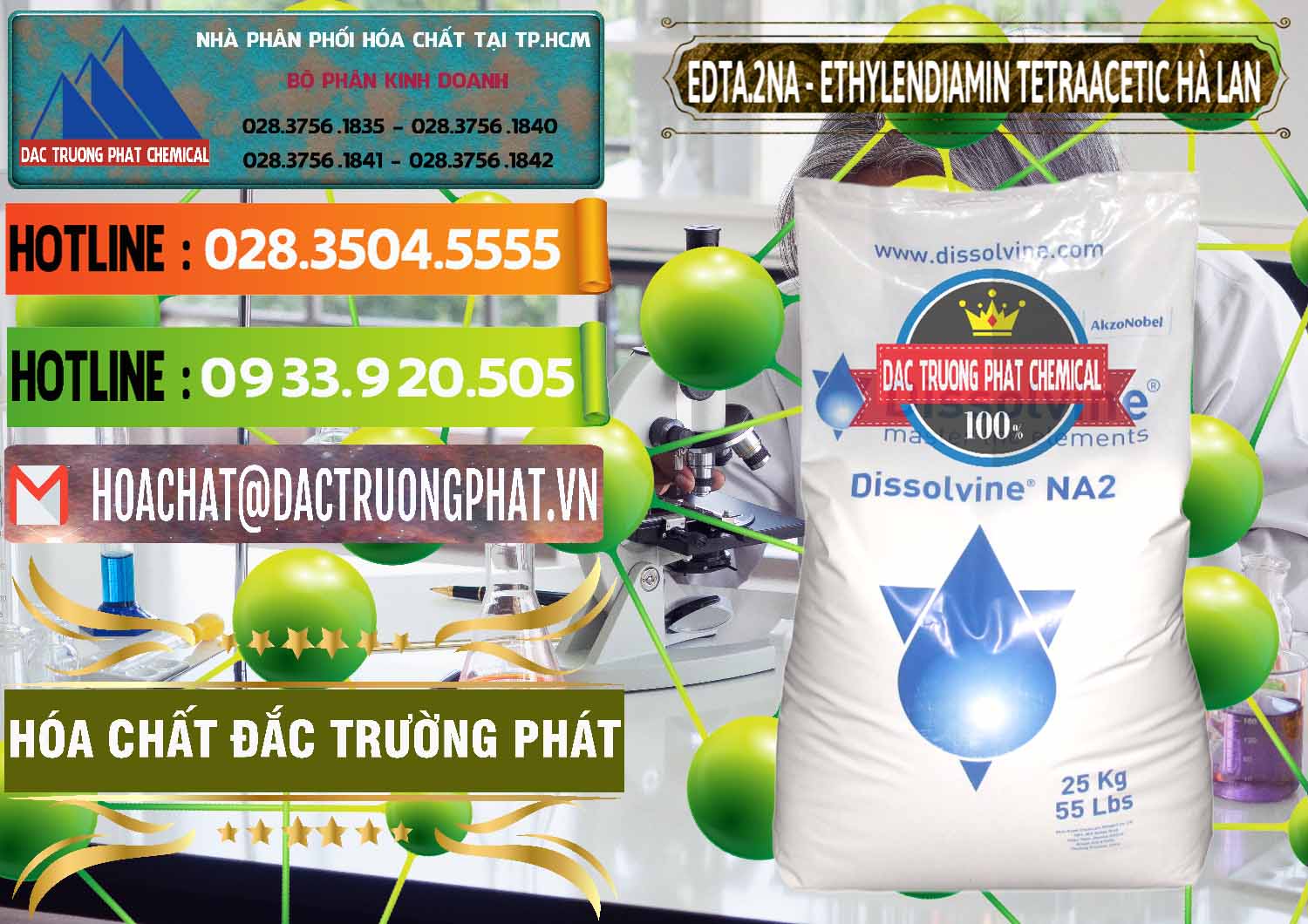 Công ty bán và phân phối EDTA.2NA - Ethylendiamin Tetraacetic Dissolvine Hà Lan Netherlands - 0064 - Kinh doanh - cung cấp hóa chất tại TP.HCM - cungcaphoachat.com.vn