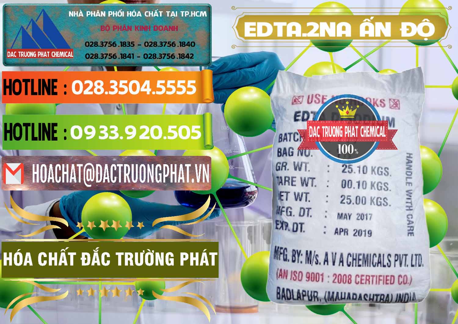 Chuyên phân phối và bán EDTA.2NA - Ethylendiamin Tetraacetic Ấn Độ India - 0416 - Đơn vị chuyên cung cấp và nhập khẩu hóa chất tại TP.HCM - cungcaphoachat.com.vn