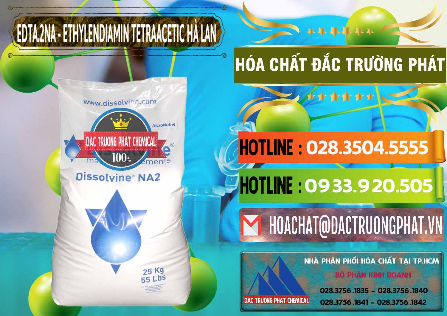 Nơi cung cấp & bán EDTA.2NA - Ethylendiamin Tetraacetic Dissolvine Hà Lan Netherlands - 0064 - Nơi bán - phân phối hóa chất tại TP.HCM - cungcaphoachat.com.vn