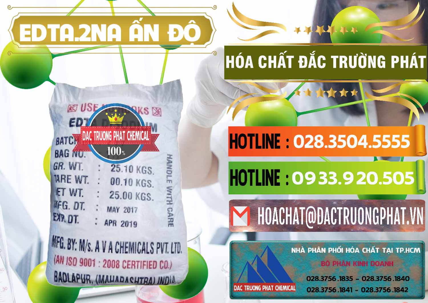 Cty bán # cung cấp Edta Disodium - E.D.T.A Dạng Bột Ấn Độ India Đơn vị chuyên phân phối ( bán ) EDTA.2NA - Ethylendiamin Tetraacetic Ấn Độ India - 0416 - Nơi chuyên phân phối và cung ứng hóa chất tại TP.HCM - cungcaphoachat.com.vn