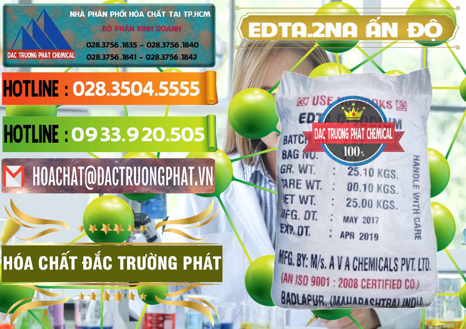 Nhà bán hàng » cung ứng Edta 2na þ Disodium Ethylen Diamin Tetraacetate Powder Ấn Độ India tại Đồng Nai Đơn vị chuyên bán - cung cấp EDTA.2NA - Ethylendiamin Tetraacetic Ấn Độ India - 0416 - Phân phối & kinh doanh hóa chất tại TP.HCM - cungcaphoachat.com.vn