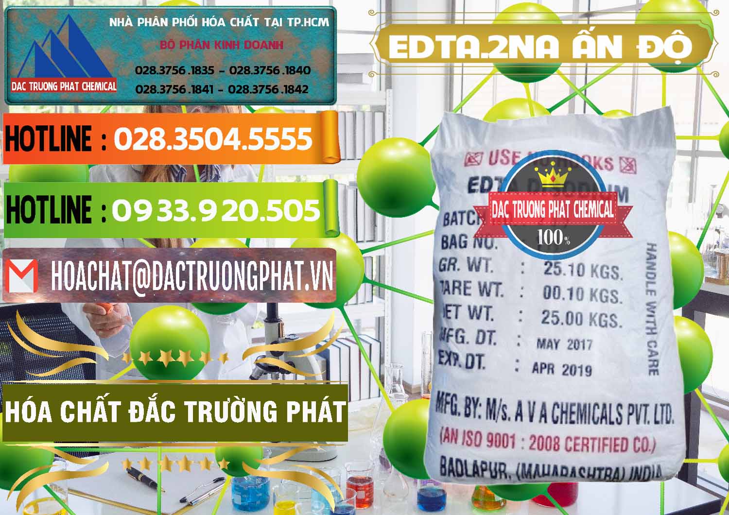 Nhà bán hàng / phân phối Edta Powder — Edta Na2 Ấn Độ India tại Trà Vinh Công ty cung cấp và bán EDTA.2NA - Ethylendiamin Tetraacetic Ấn Độ India - 0416 - Đơn vị cung cấp _ phân phối hóa chất tại TP.HCM - cungcaphoachat.com.vn