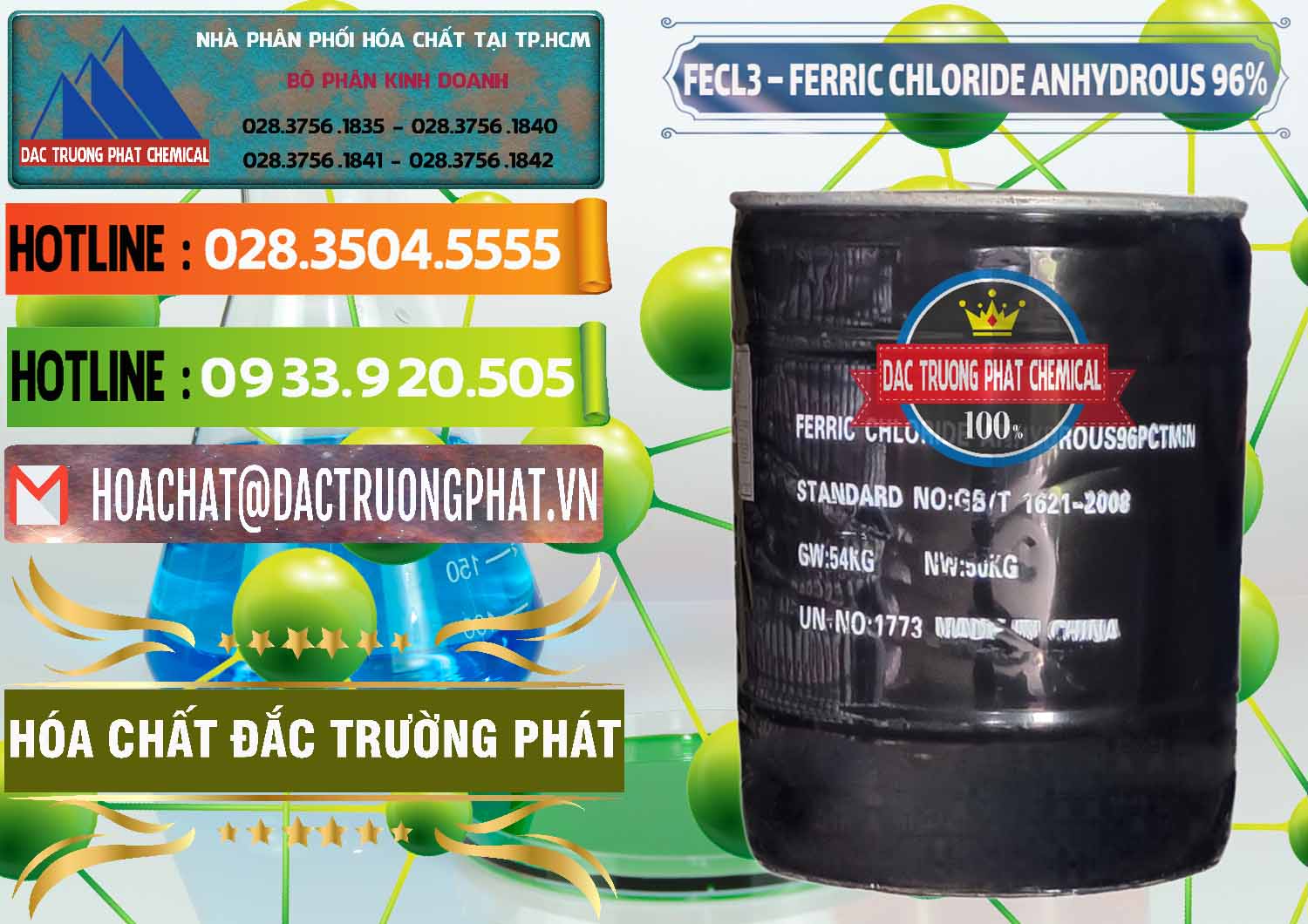 Công ty chuyên phân phối _ bán FECL3 – Ferric Chloride Anhydrous 96% Trung Quốc China - 0065 - Chuyên nhập khẩu & cung cấp hóa chất tại TP.HCM - cungcaphoachat.com.vn