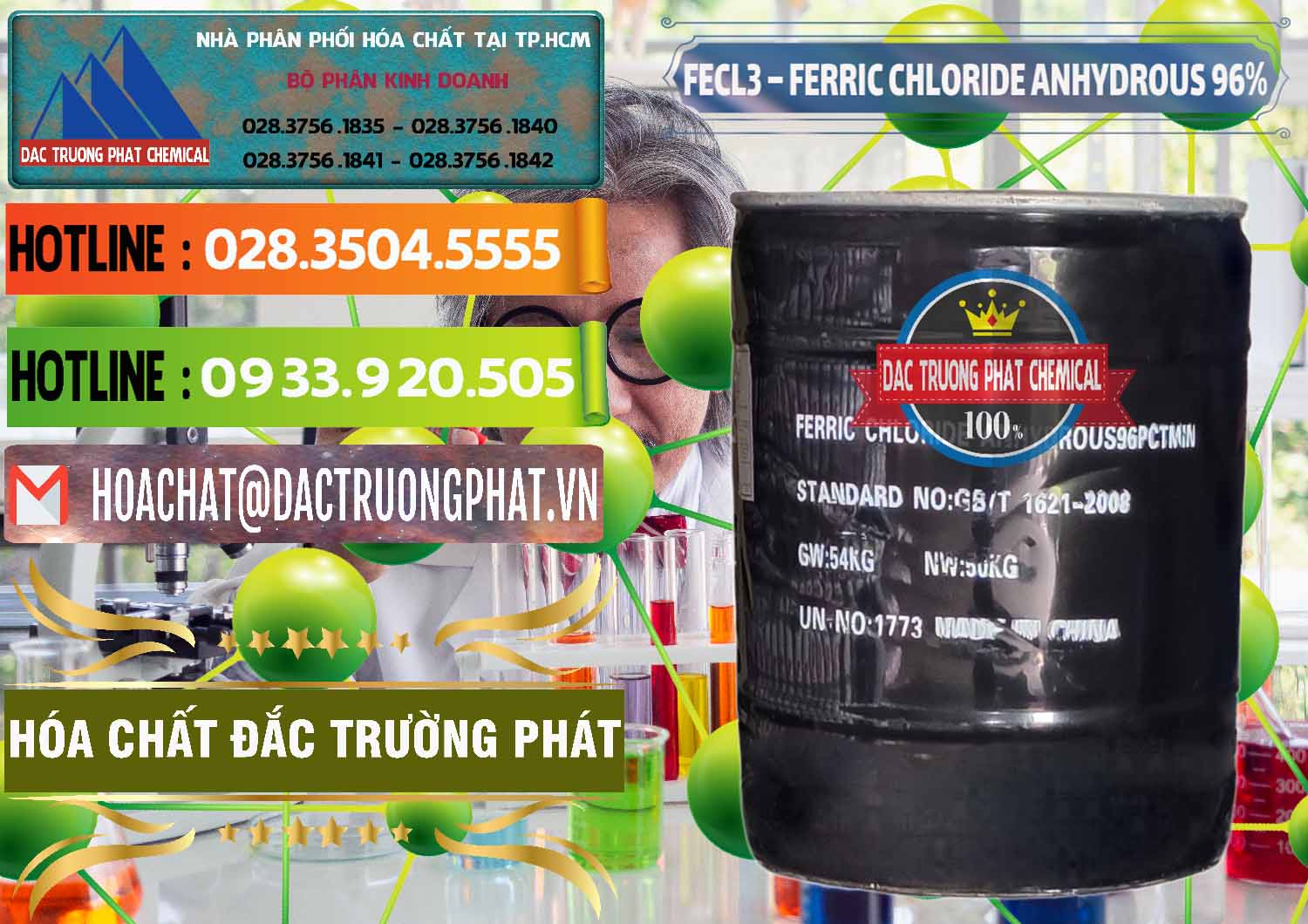FECL3 – Ferric Chloride Anhydrous 96% Trung Quốc China Cty phân phối - bán FECL3 – Ferric Chloride Anhydrous 96% Trung Quốc China - 0065 - Phân phối và bán hóa chất tại TP.HCM - cungcaphoachat.com.vn