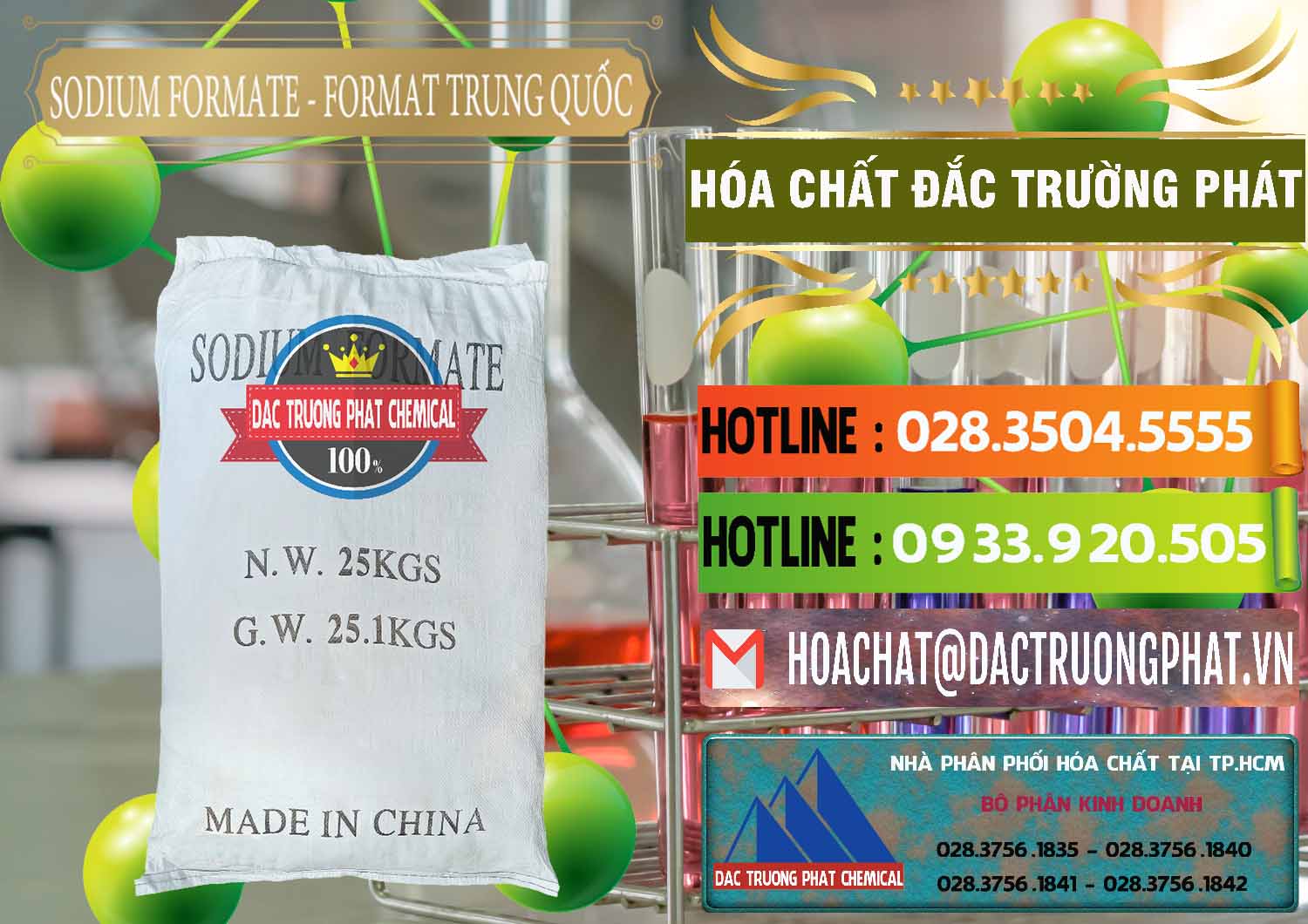 Cty chuyên nhập khẩu & bán Sodium Formate - Natri Format Trung Quốc China - 0142 - Cty nhập khẩu - phân phối hóa chất tại TP.HCM - cungcaphoachat.com.vn