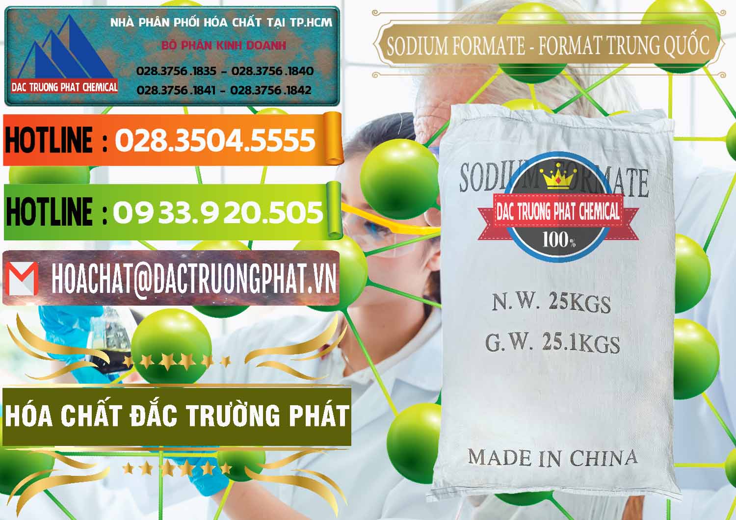 Công ty chuyên bán và cung cấp Sodium Formate - Natri Format Trung Quốc China - 0142 - Công ty phân phối và bán hóa chất tại TP.HCM - cungcaphoachat.com.vn