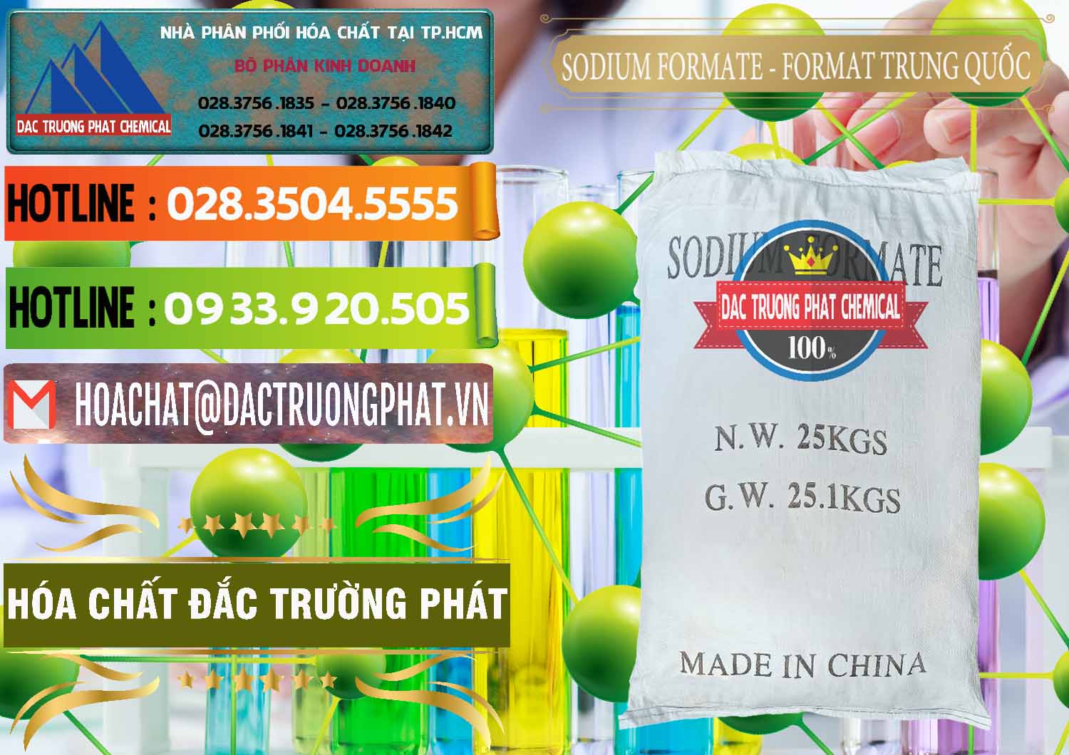 Nhà cung ứng ( bán ) Sodium Formate - Natri Format Trung Quốc China - 0142 - Công ty cung cấp ( bán ) hóa chất tại TP.HCM - cungcaphoachat.com.vn