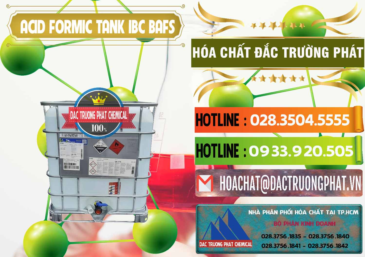 Công ty cung ứng & bán Acid Formic - Axit Formic Tank - Bồn IBC BASF Đức - 0366 - Cty chuyên nhập khẩu & cung cấp hóa chất tại TP.HCM - cungcaphoachat.com.vn