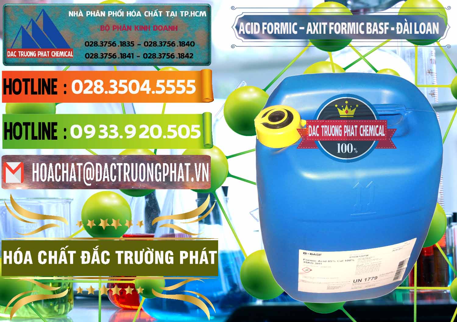 Chuyên nhập khẩu - bán Acid Formic - Axit Formic 85% BASF Đài Loan Taiwan - 0027 - Nơi bán và phân phối hóa chất tại TP.HCM - cungcaphoachat.com.vn