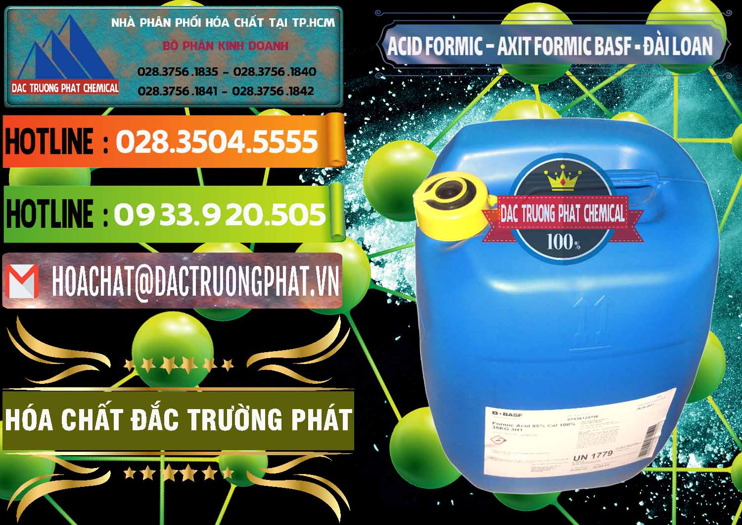 Nơi phân phối _ bán Acid Formic - Axit Formic 85% BASF Đài Loan Taiwan - 0027 - Nơi chuyên bán & phân phối hóa chất tại TP.HCM - cungcaphoachat.com.vn