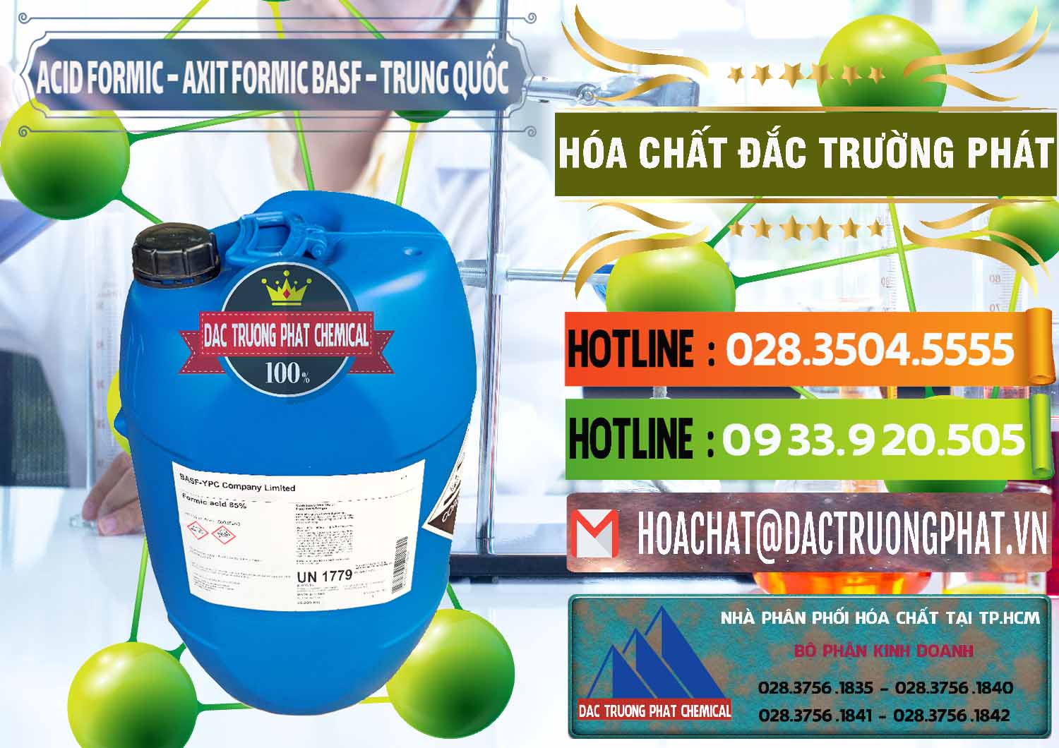 Cty chuyên nhập khẩu và bán Acid Formic - Axit Formic BASF Trung Quốc China - 0025 - Công ty bán - cung cấp hóa chất tại TP.HCM - cungcaphoachat.com.vn