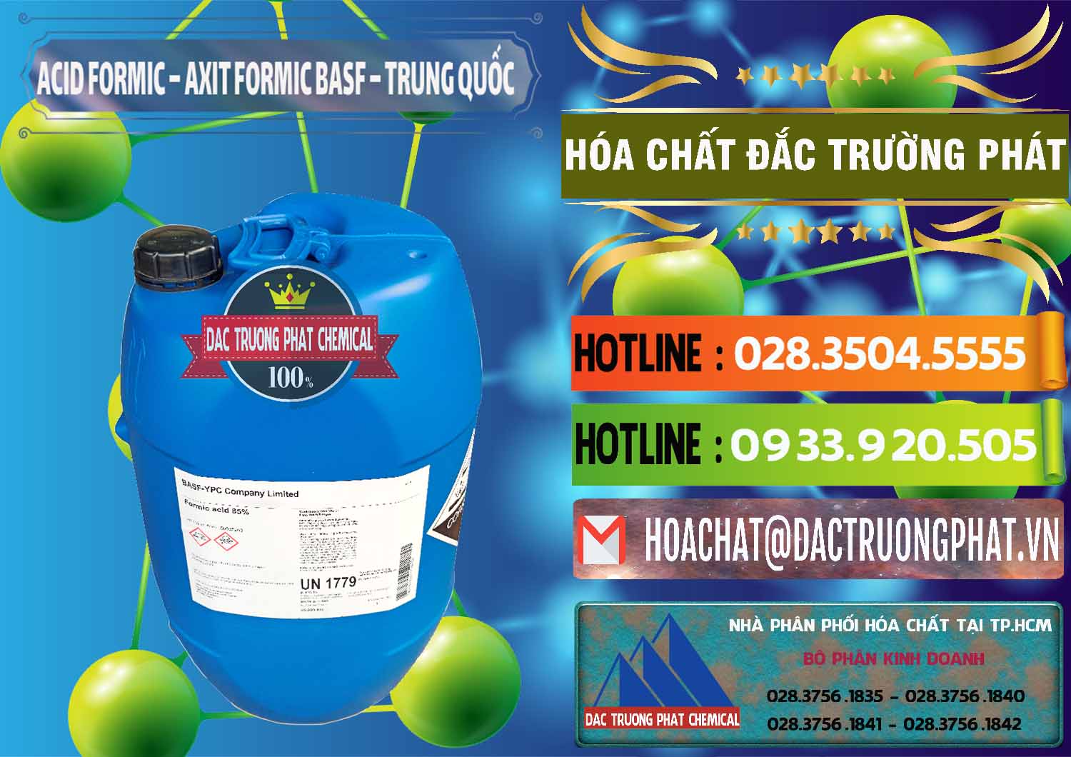 Công ty chuyên kinh doanh và bán Acid Formic - Axit Formic BASF Trung Quốc China - 0025 - Cty chuyên cung cấp và bán hóa chất tại TP.HCM - cungcaphoachat.com.vn