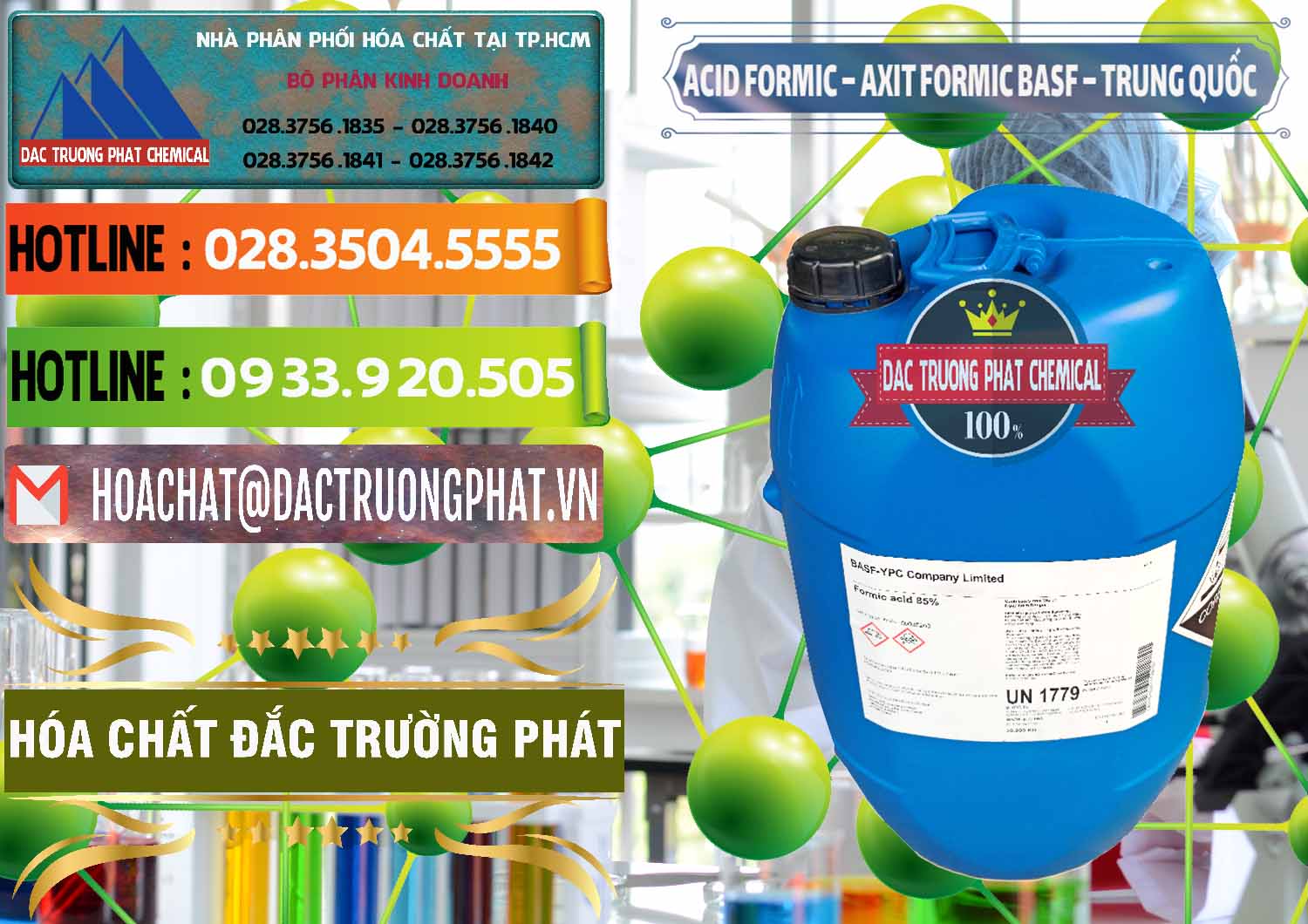Công ty cung cấp ( bán ) Acid Formic - Axit Formic BASF Trung Quốc China - 0025 - Đơn vị chuyên nhập khẩu _ cung cấp hóa chất tại TP.HCM - cungcaphoachat.com.vn