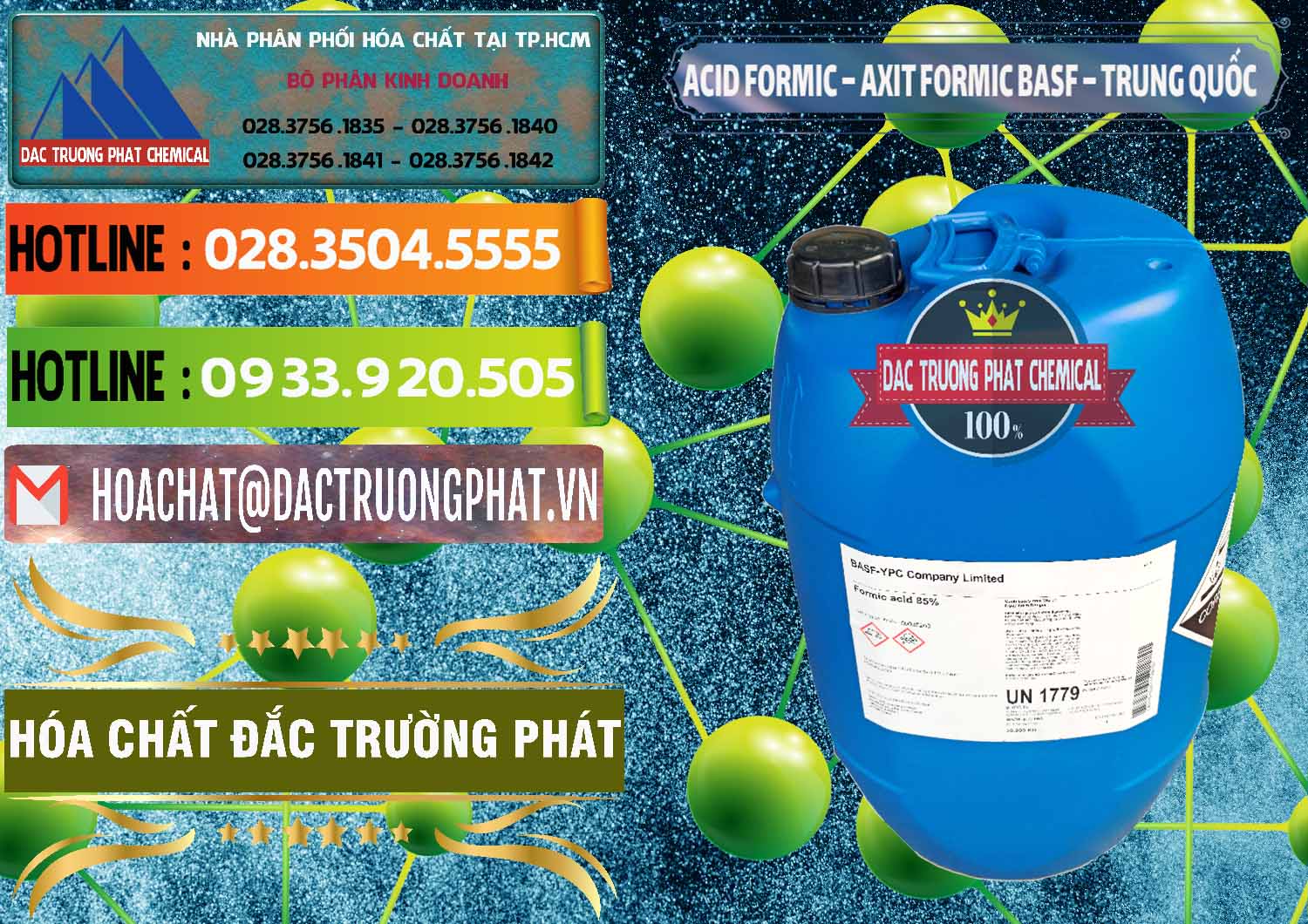 Nhập khẩu ( bán ) Acid Formic - Axit Formic BASF Trung Quốc China - 0025 - Đơn vị chuyên phân phối ( bán ) hóa chất tại TP.HCM - cungcaphoachat.com.vn