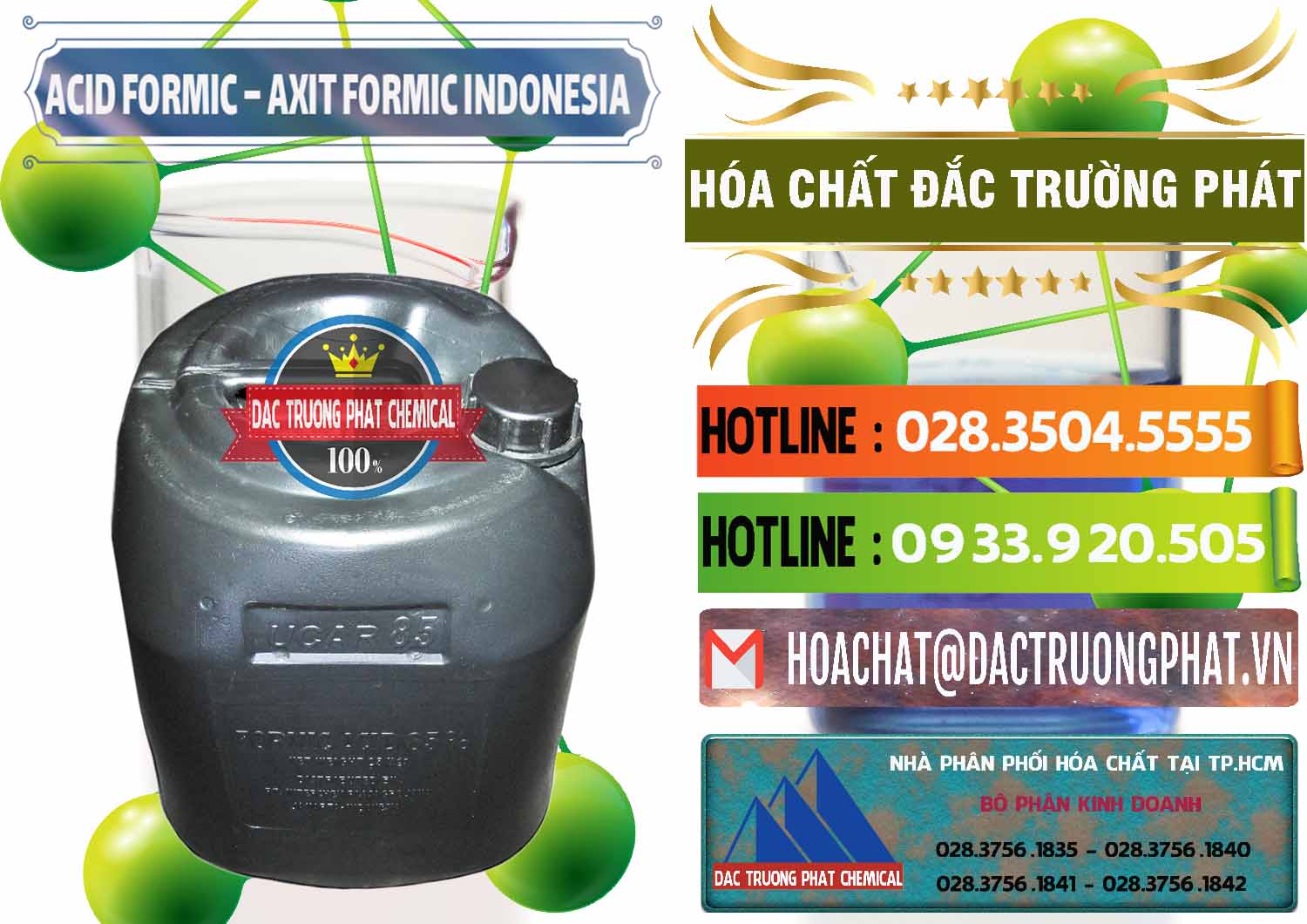 Nhà cung cấp & bán Acid Formic - Axit Formic Indonesia - 0026 - Chuyên nhập khẩu và cung cấp hóa chất tại TP.HCM - cungcaphoachat.com.vn