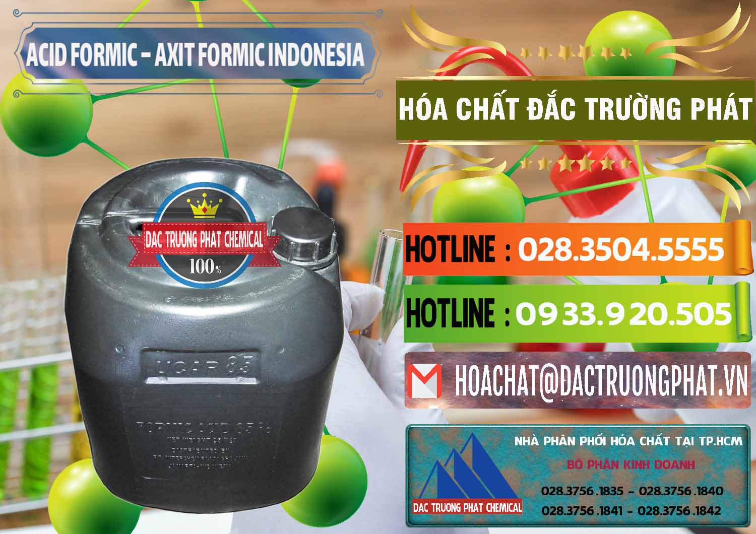 Nhà nhập khẩu - bán Acid Formic - Axit Formic Indonesia - 0026 - Phân phối - cung cấp hóa chất tại TP.HCM - cungcaphoachat.com.vn