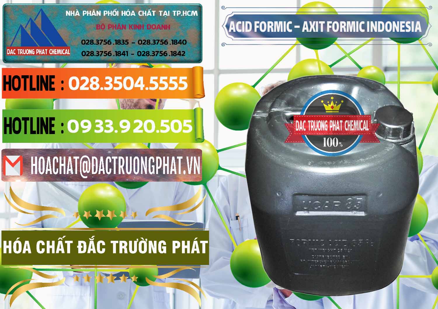 Đơn vị chuyên phân phối và bán Acid Formic - Axit Formic Indonesia - 0026 - Nhà nhập khẩu - cung cấp hóa chất tại TP.HCM - cungcaphoachat.com.vn