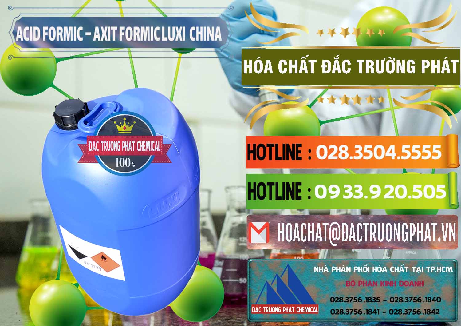 Cung ứng ( bán ) Acid Formic - Axit Formic Luxi Trung Quốc China - 0029 - Chuyên cung cấp - bán hóa chất tại TP.HCM - cungcaphoachat.com.vn