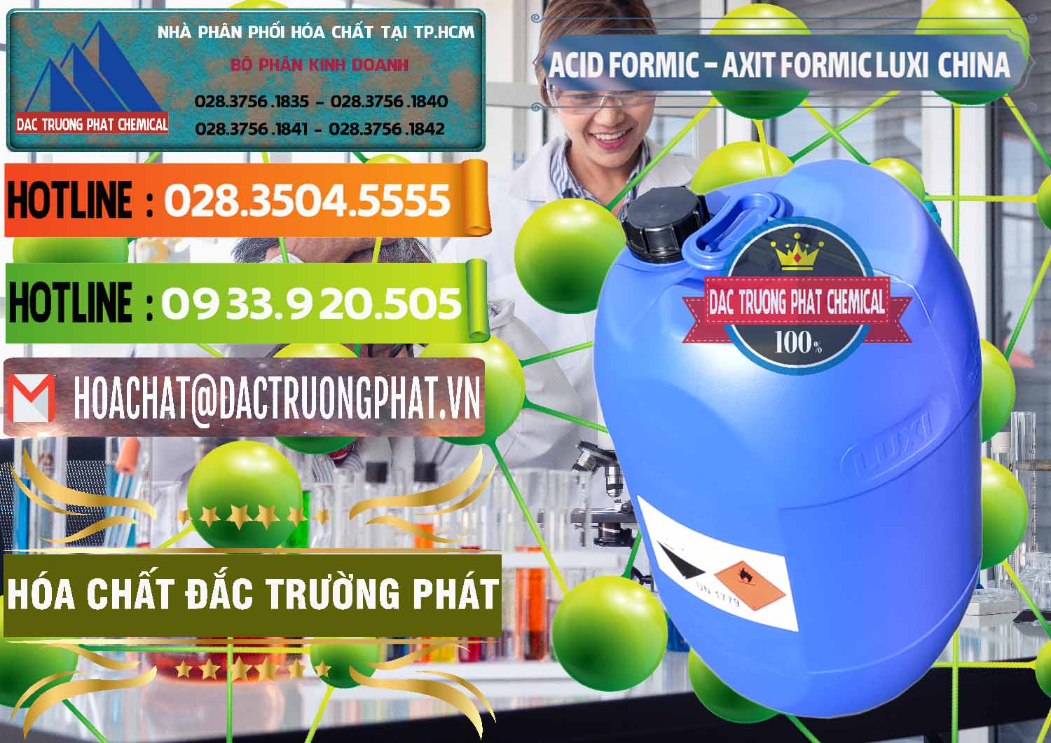 Đơn vị chuyên phân phối & bán Acid Formic - Axit Formic Luxi Trung Quốc China - 0029 - Công ty cung cấp và bán hóa chất tại TP.HCM - cungcaphoachat.com.vn