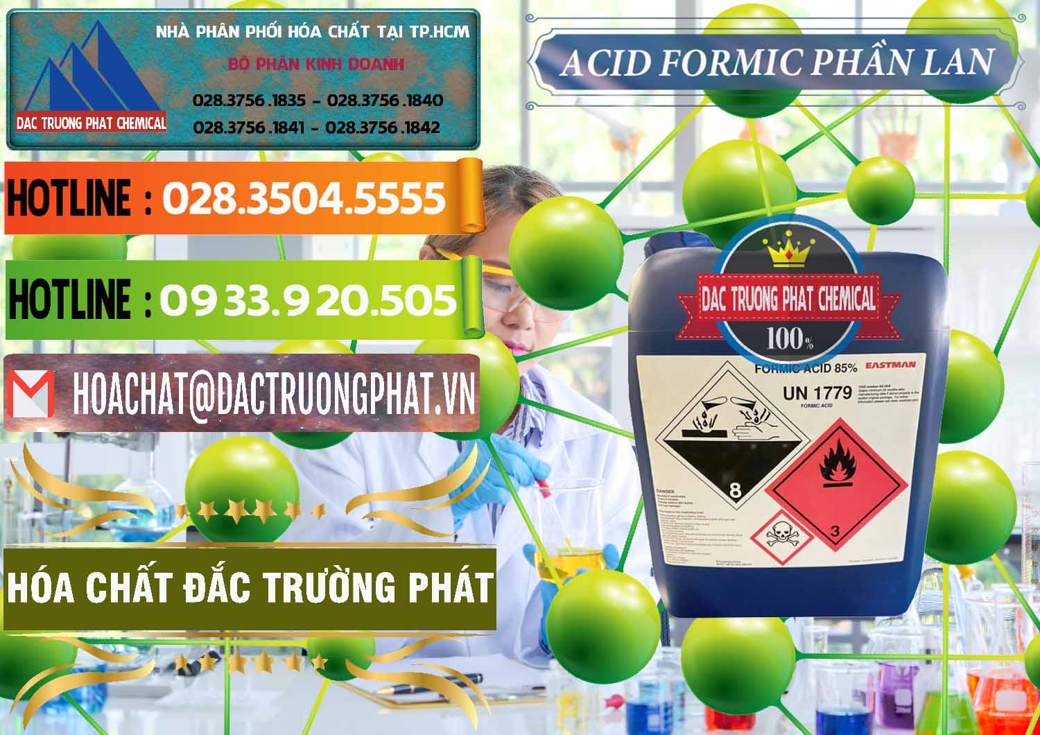 Cung cấp và bán Acid Formic - Axit Formic Phần Lan Finland - 0376 - Đơn vị chuyên cung cấp _ kinh doanh hóa chất tại TP.HCM - cungcaphoachat.com.vn
