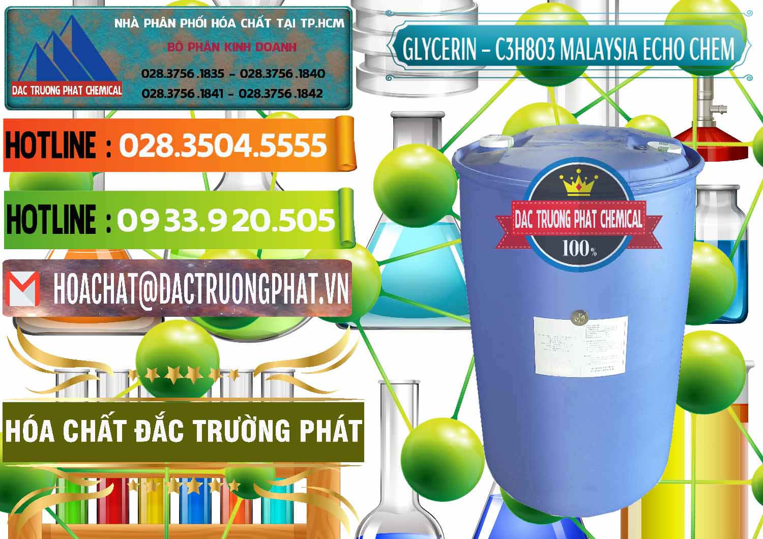 Đơn vị kinh doanh và bán C3H8O3 - Glycerin 99.7% Echo Chem Malaysia - 0273 - Nhà cung cấp _ kinh doanh hóa chất tại TP.HCM - cungcaphoachat.com.vn