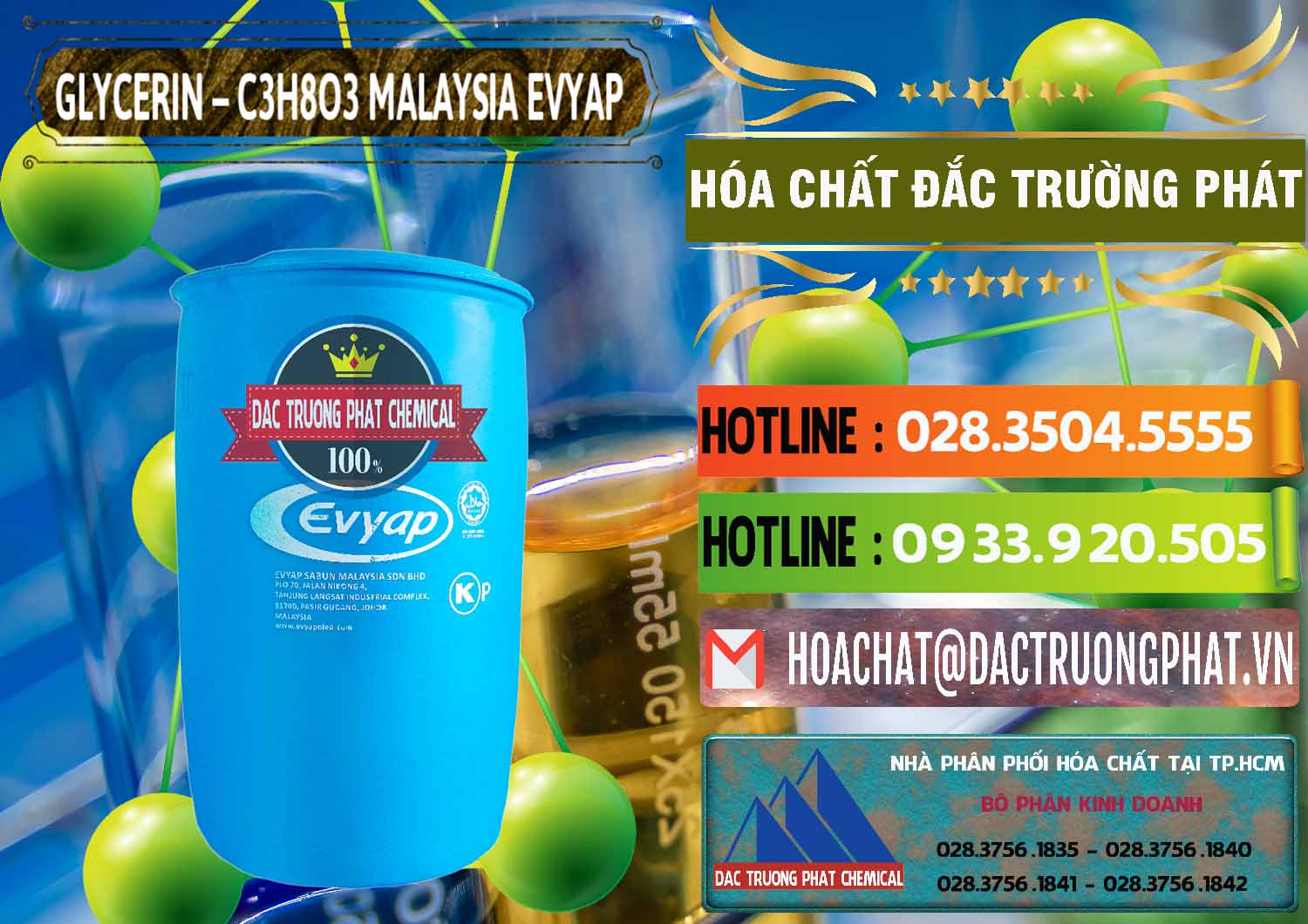 Nơi bán & cung cấp Glycerin – C3H8O3 Malaysia Evyap - 0066 - Nhà phân phối và kinh doanh hóa chất tại TP.HCM - cungcaphoachat.com.vn