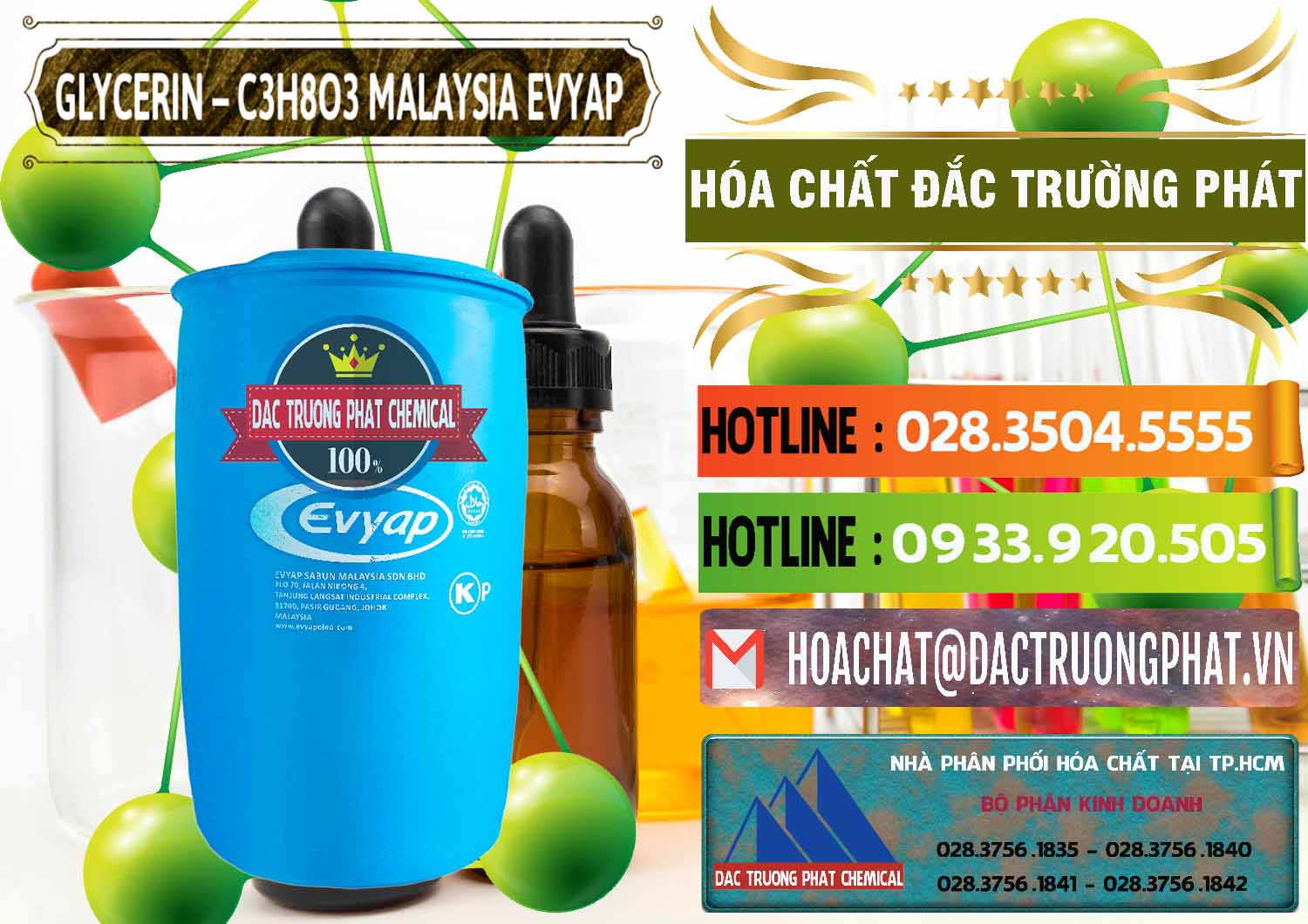 Nơi cung cấp & bán Glycerin – C3H8O3 Malaysia Evyap - 0066 - Công ty cung cấp & kinh doanh hóa chất tại TP.HCM - cungcaphoachat.com.vn