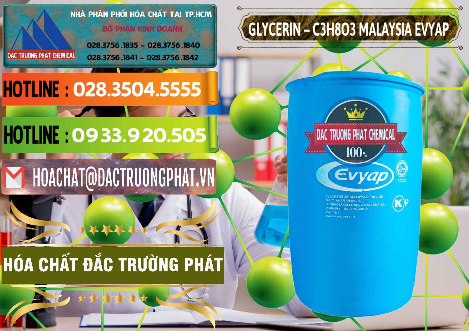 Cty kinh doanh & bán Glycerin – C3H8O3 Malaysia Evyap - 0066 - Cty chuyên kinh doanh & cung cấp hóa chất tại TP.HCM - cungcaphoachat.com.vn