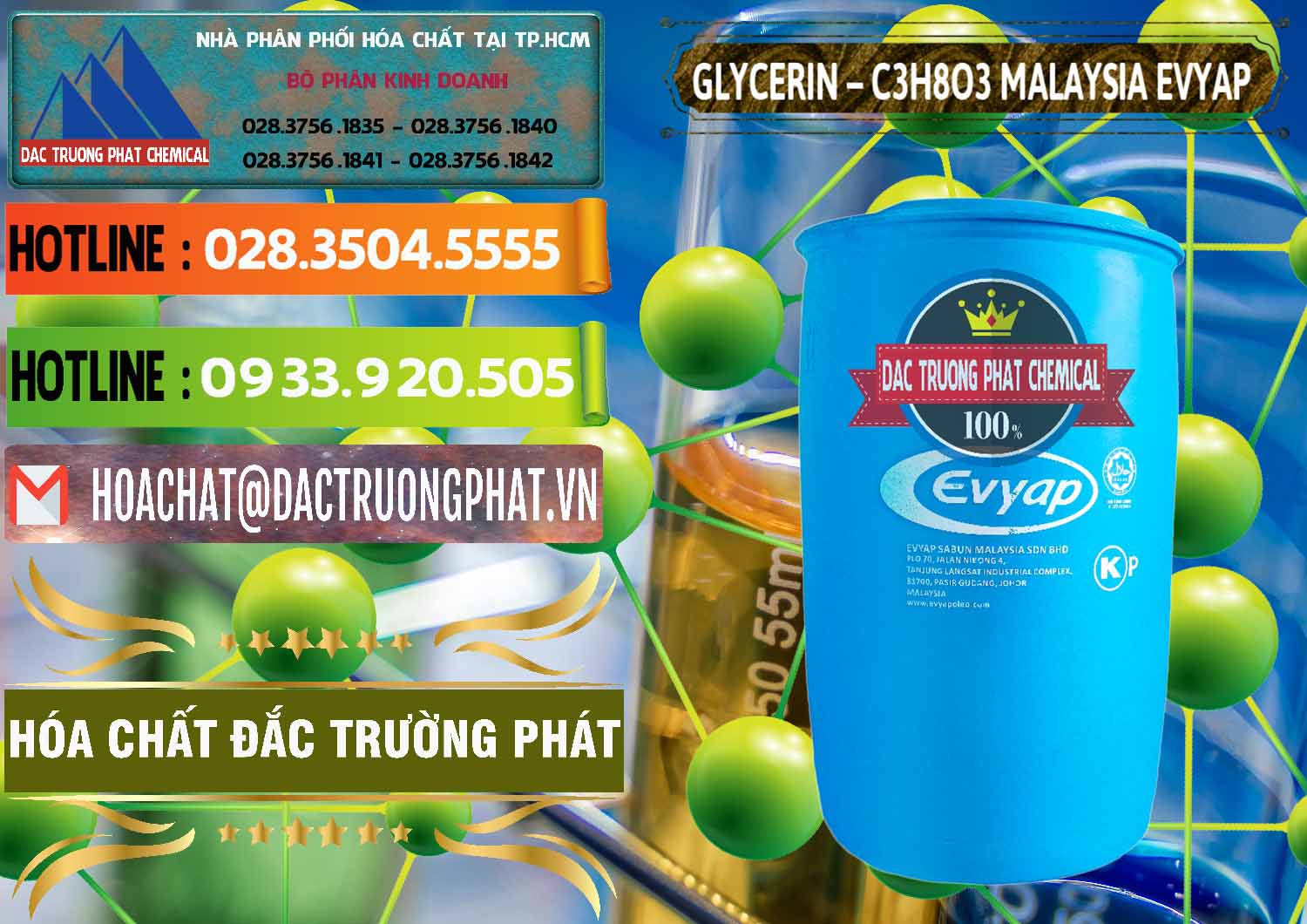 Công ty kinh doanh _ bán Glycerin – C3H8O3 Malaysia Evyap - 0066 - Cung cấp - phân phối hóa chất tại TP.HCM - cungcaphoachat.com.vn